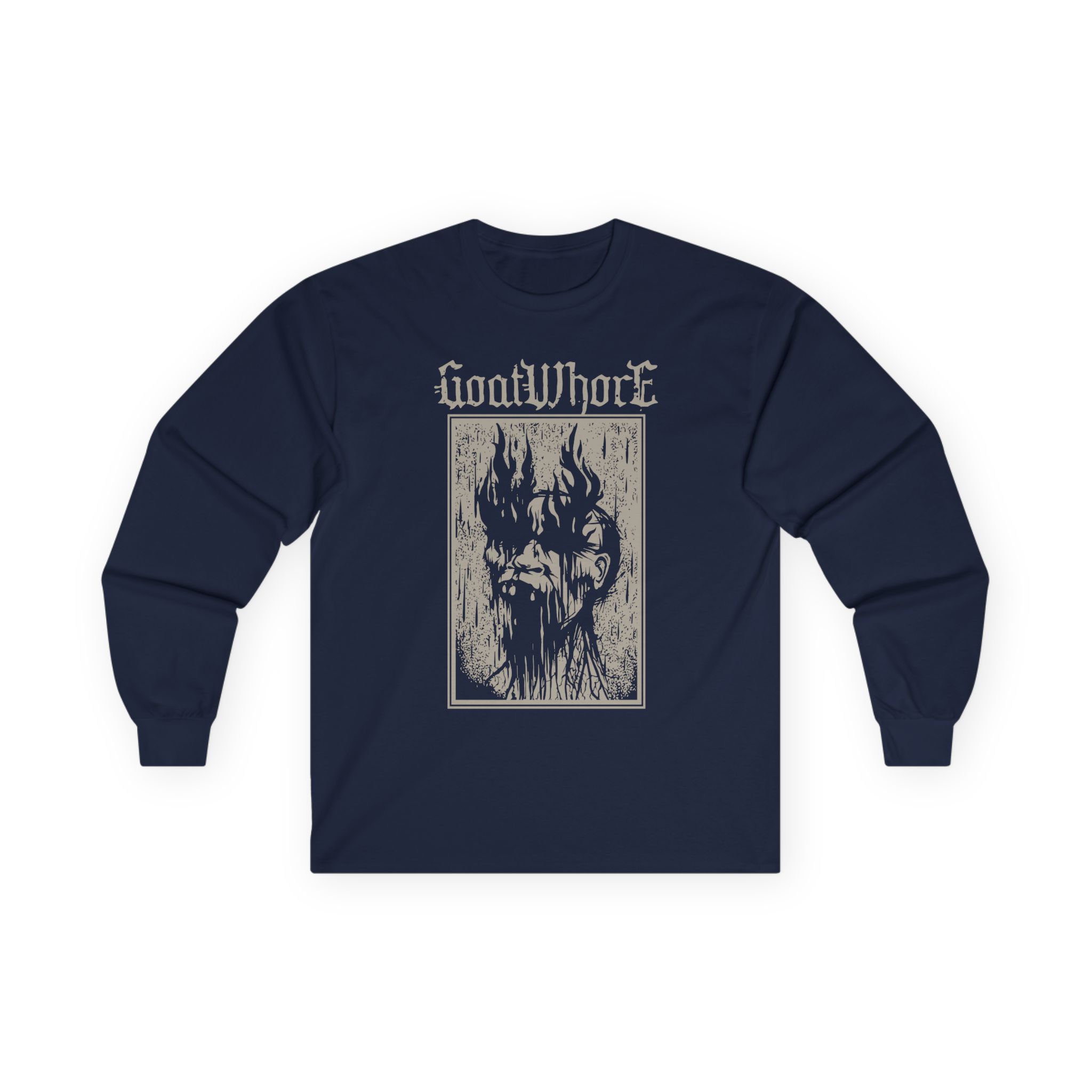 Goatwhore Q Unisex Ultra Cotton Long Sleeve Tee - Image 7