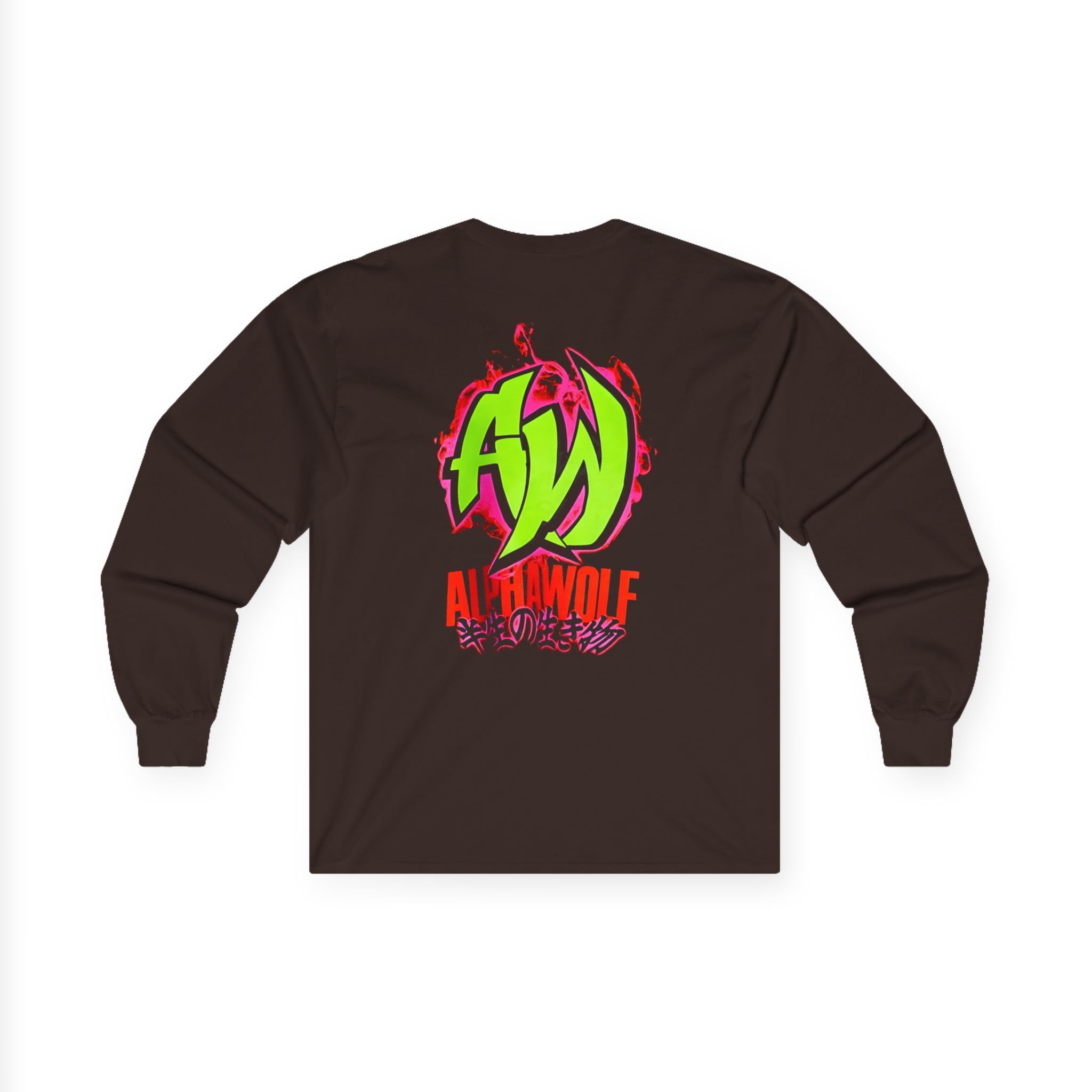 Alpha Wolf Bel Air Unisex Ultra Cotton Long Sleeve Tee - Image 6