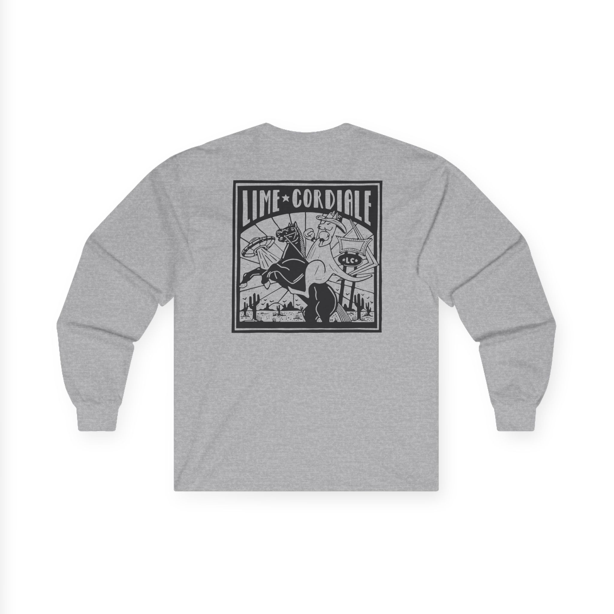 Lime Cordiale Unisex Ultra Cotton Long Sleeve Tee - Image 6