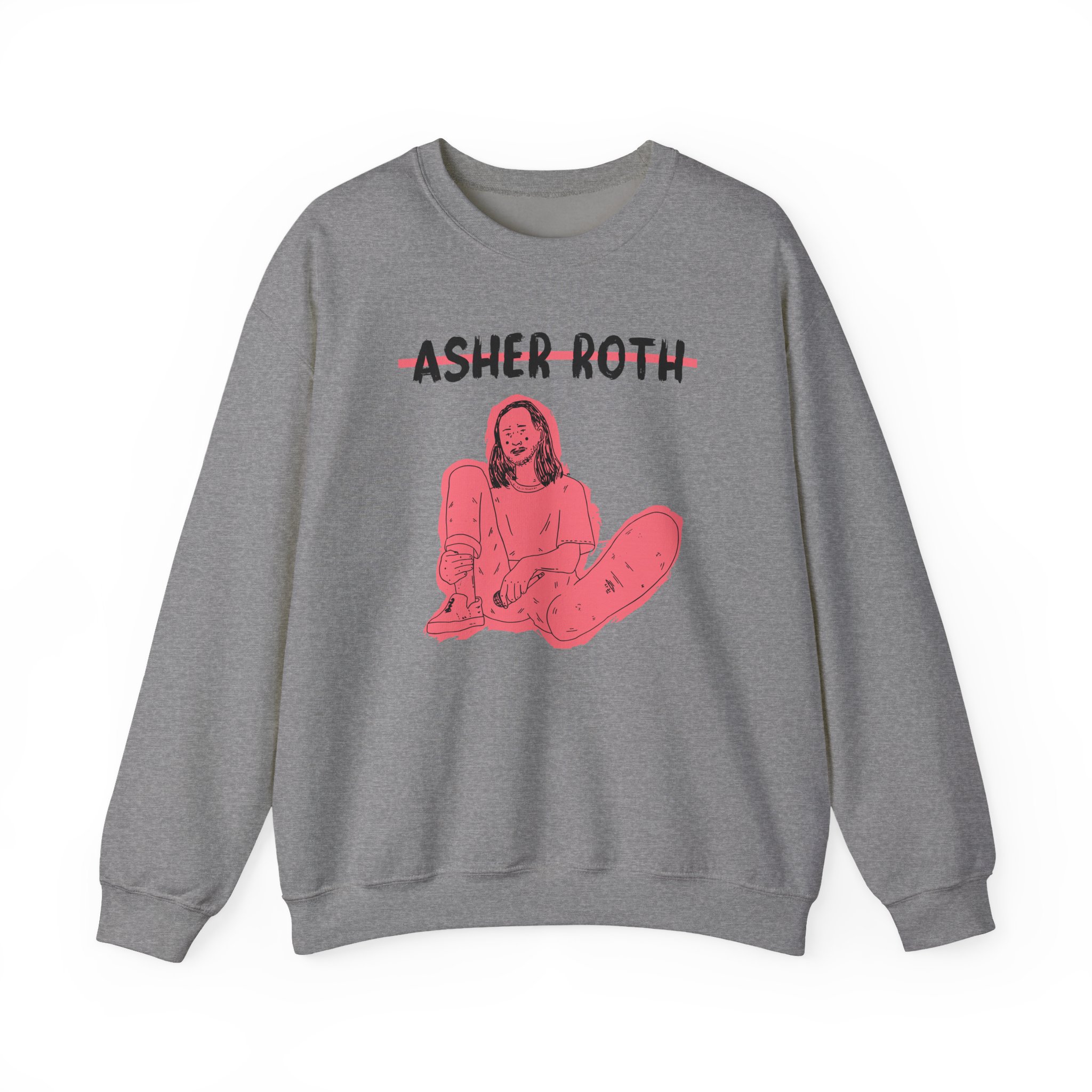 Asher Roth Live Unisex Heavy Blend™ Crewneck Sweatshirt - Image 9