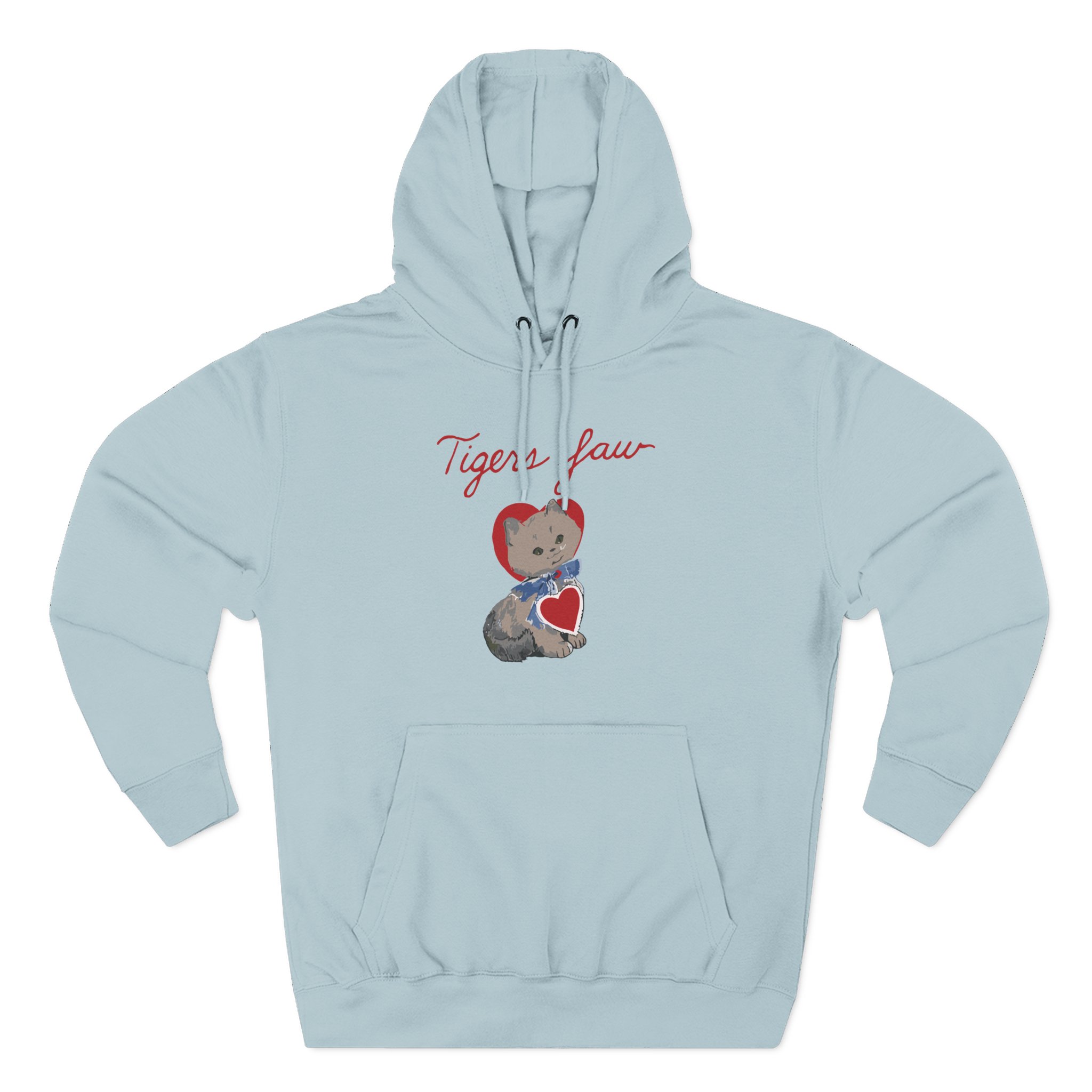 Tigers Jaw kitty baby Three-Panel Fleece Hoodie - Image 13