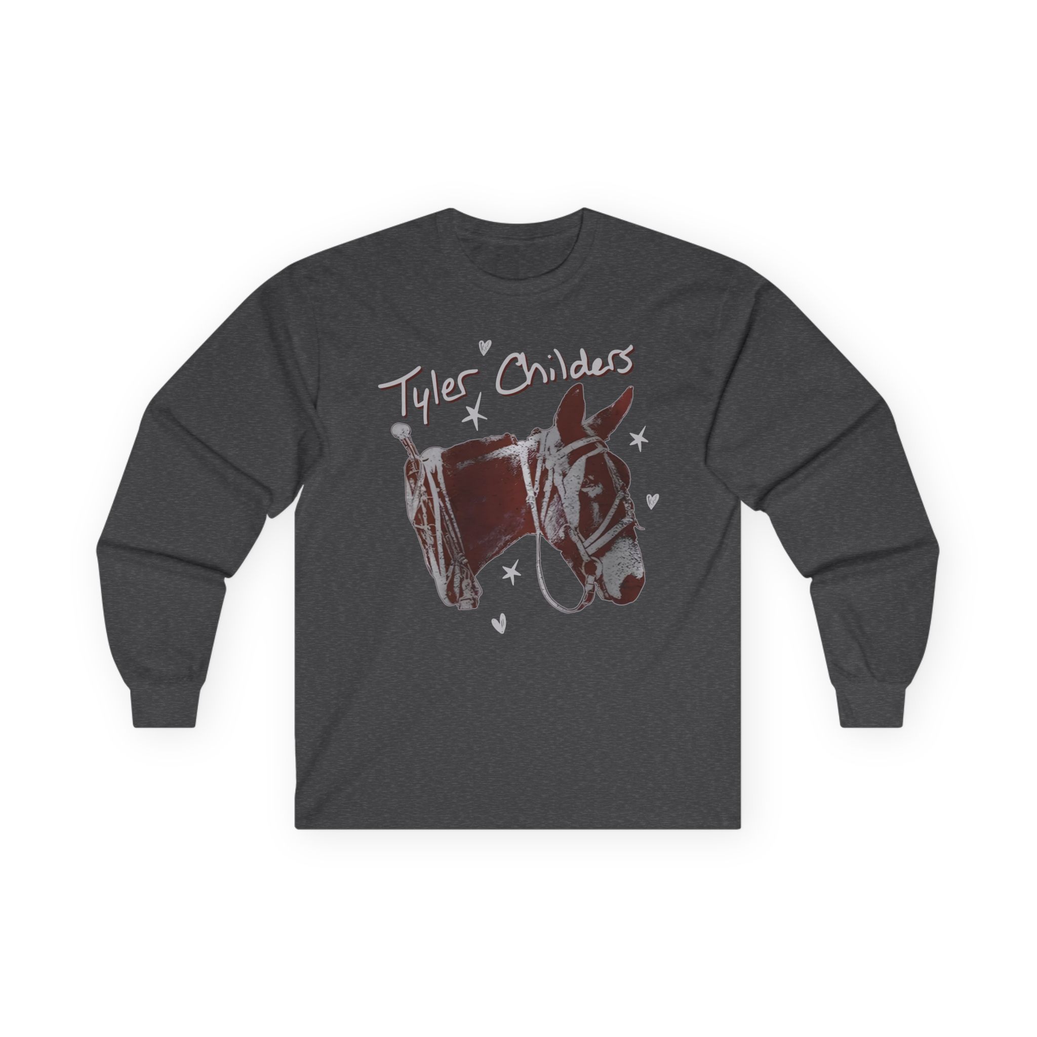 Tyler Childers Green Youth Mule Unisex Ultra Cotton Long Sleeve Tee - Image 11