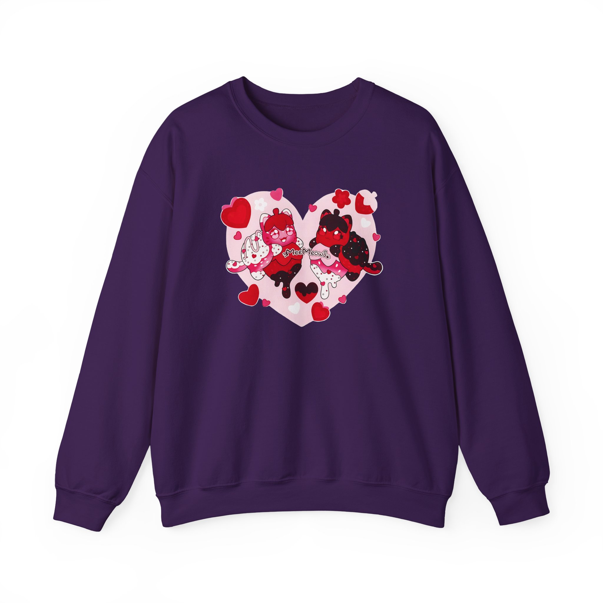 Aphmau Valentine's Day Unisex Heavy Blend™ Crewneck Sweatshirt - Image 19