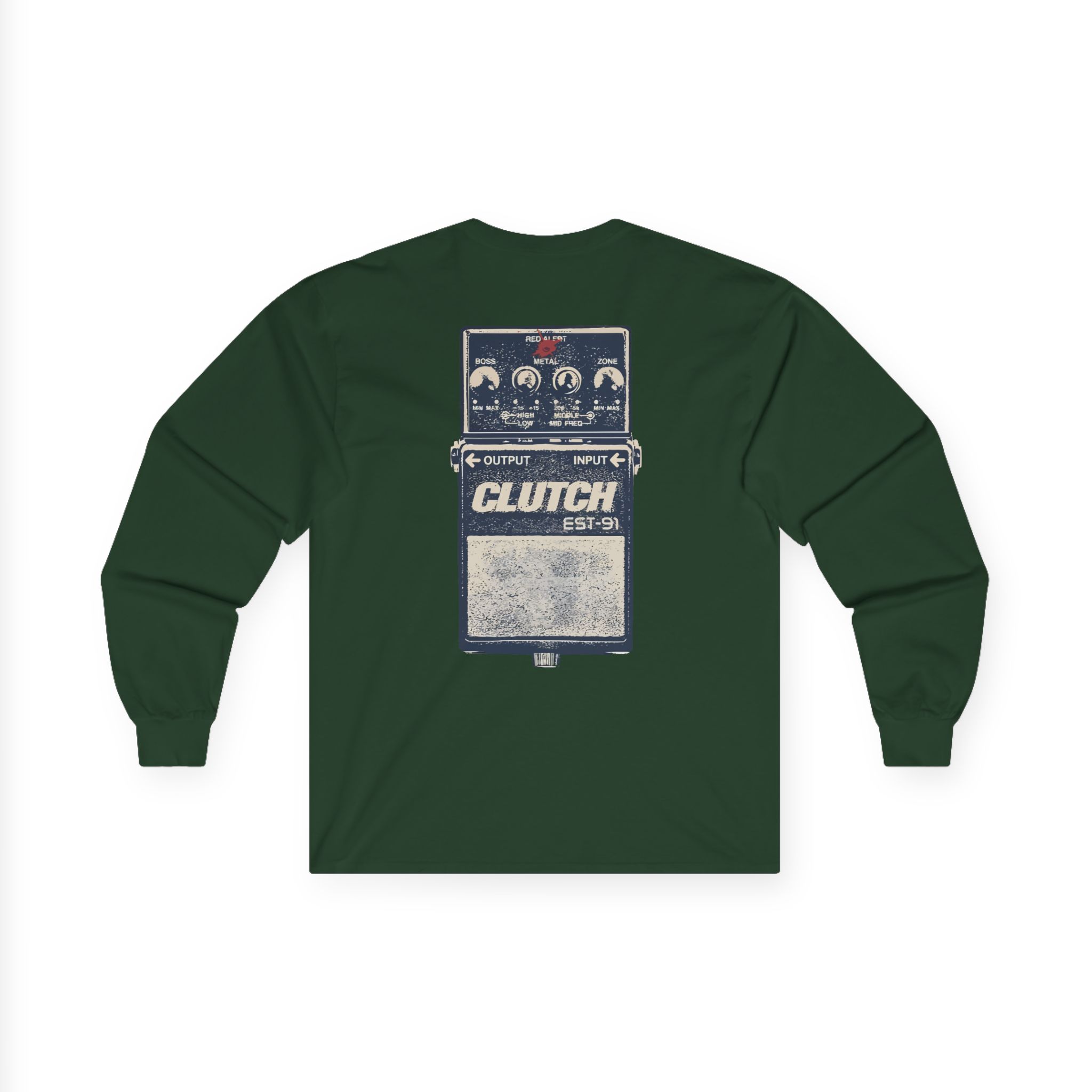Clutch Red Alert Unisex Ultra Cotton Long Sleeve Tee - Image 8