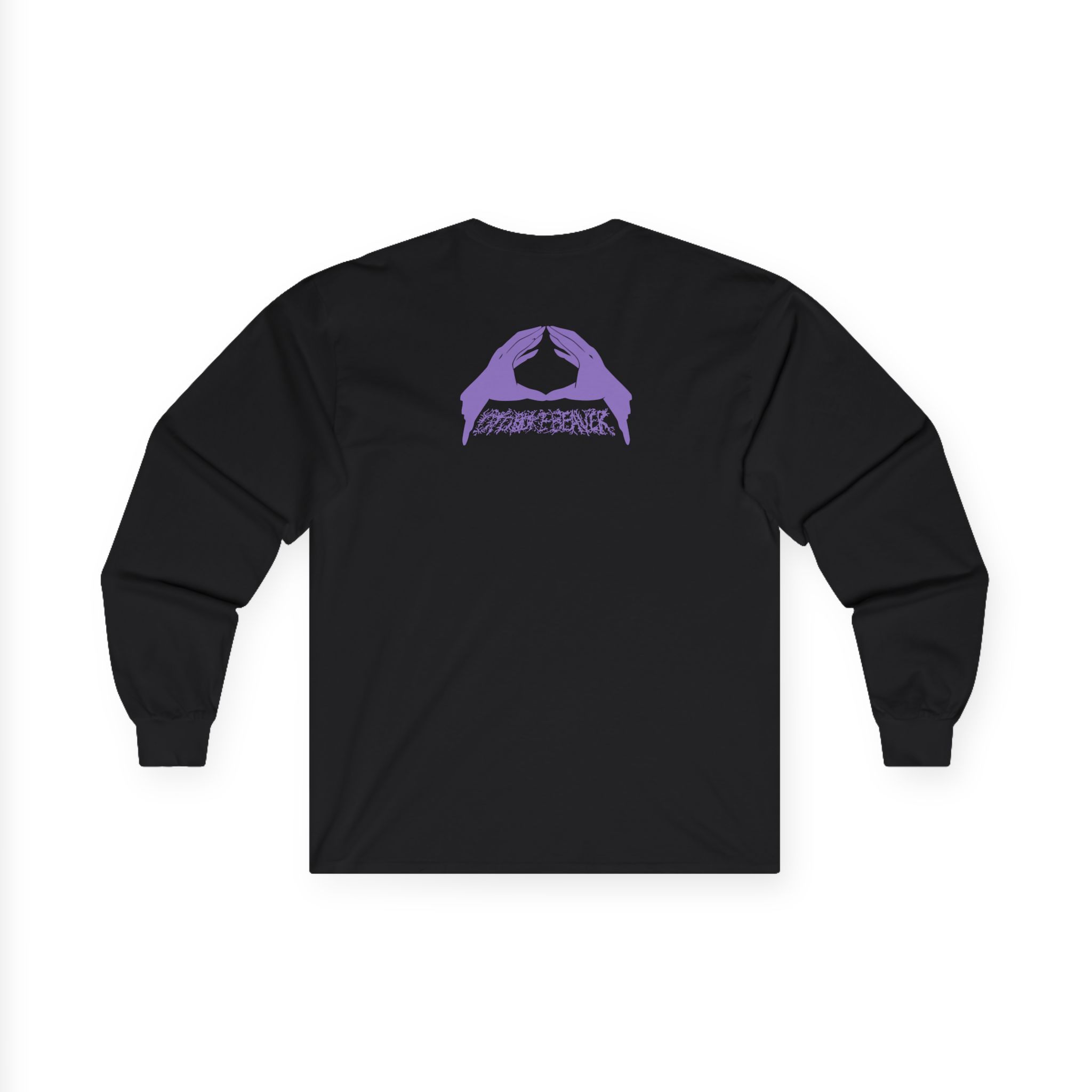 Otoboke Beaver Metal Beaver' Logo Unisex Ultra Cotton Long Sleeve Tee - Image 2