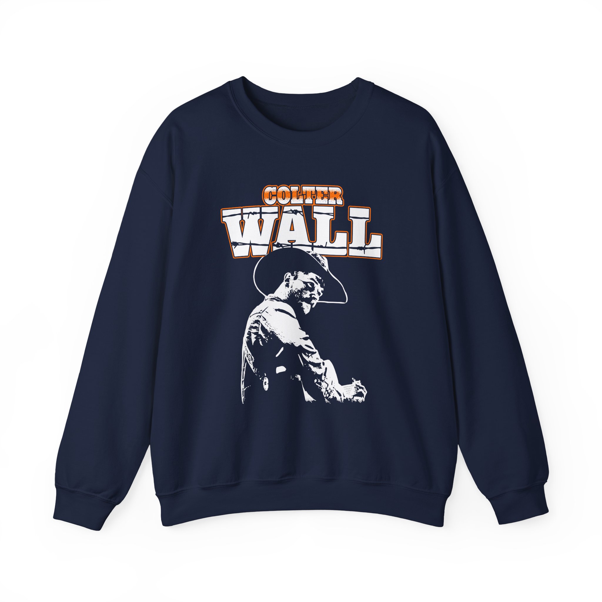 Colter Wall Barbed Wire Unisex Heavy Blend™ Crewneck Sweatshirt - Image 13