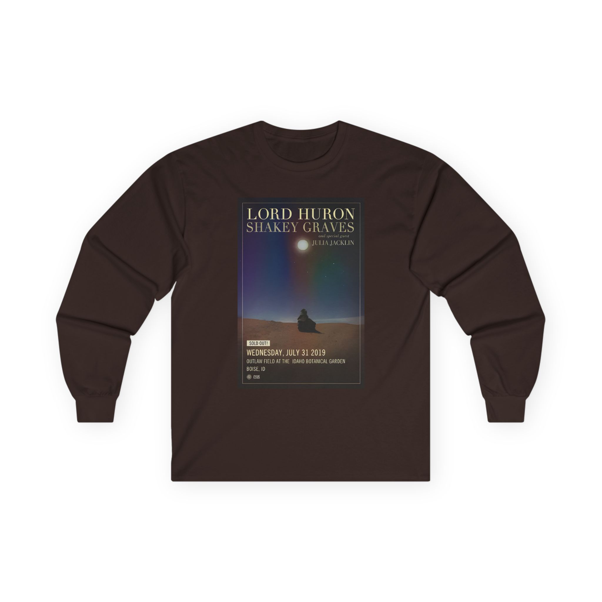Lord Huron at Knitting Factory Unisex Ultra Cotton Long Sleeve Tee - Image 5