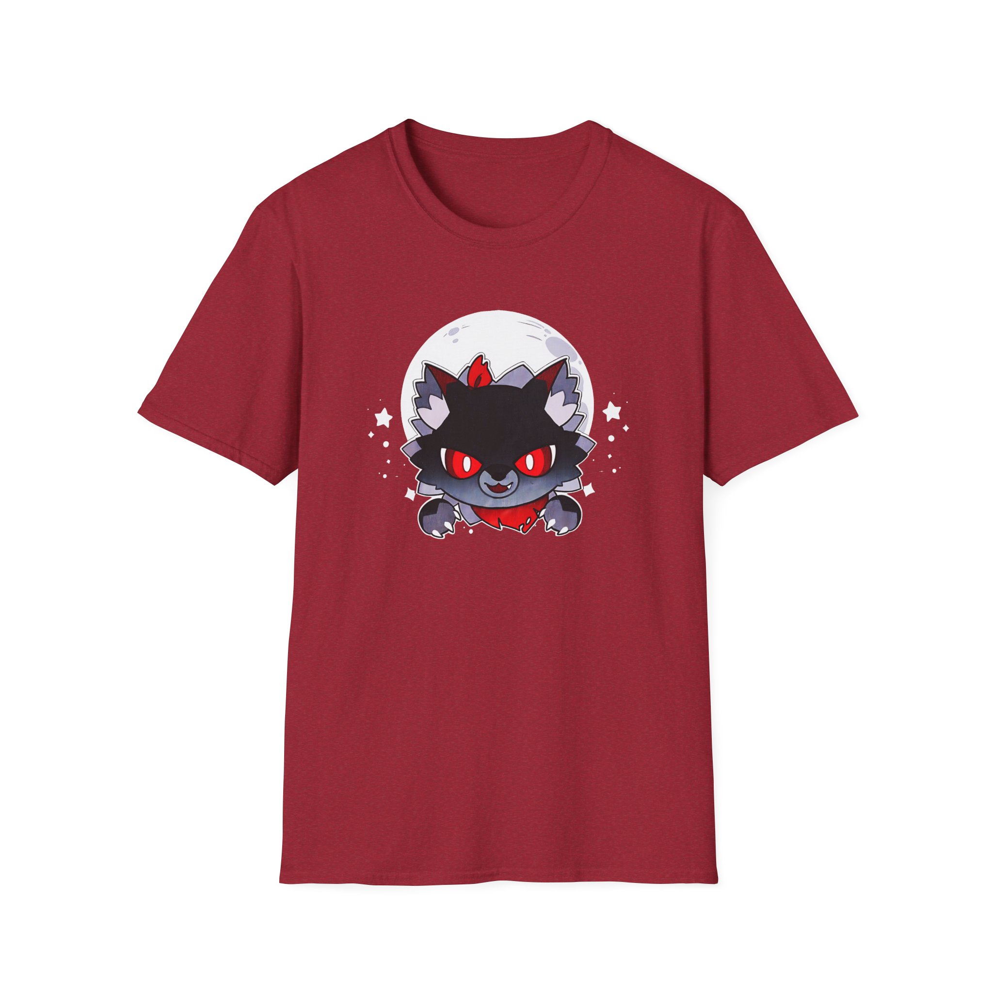 Aphmau Werewolf Cat Unisex Softstyle T-Shirt - Image 23