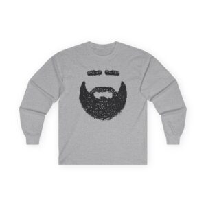 New Heights Jason Kelce Beard Unisex Ultra Cotton Long Sleeve Tee