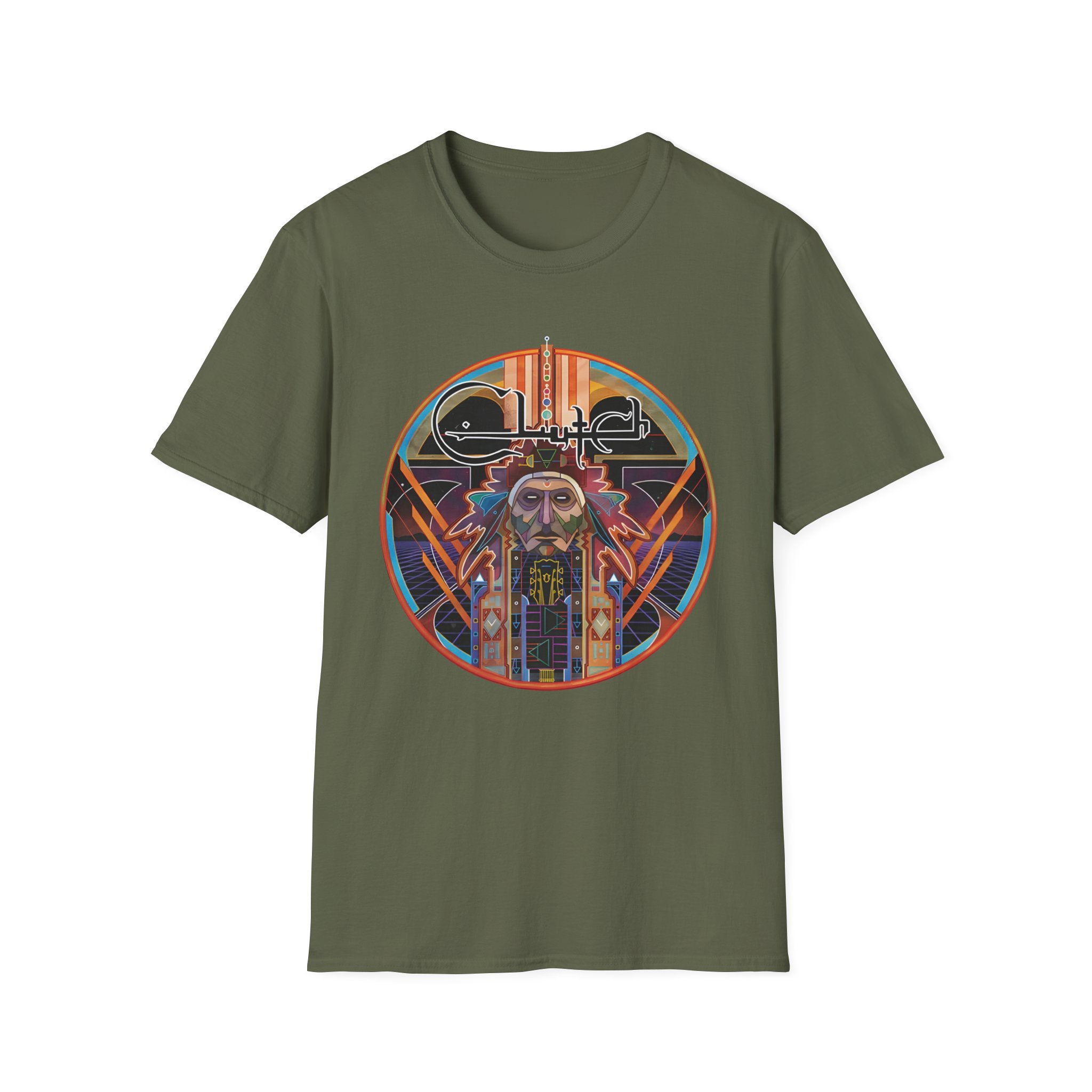 Clutch Earth Rocker Unisex Softstyle T-Shirt - Image 9
