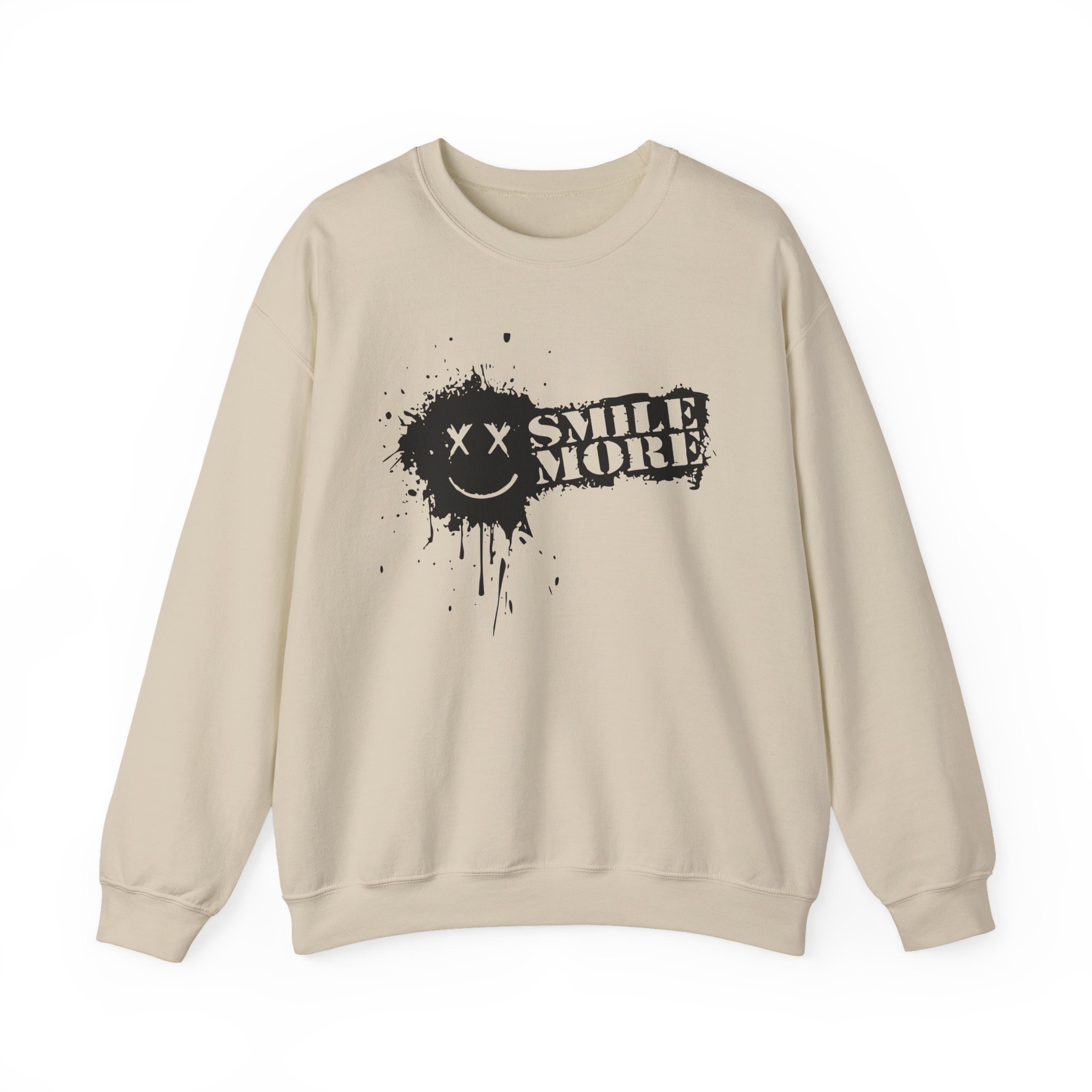 Roman Atwood Smile More Splatter Unisex Heavy Blend™ Crewneck Sweatshirt - Image 5