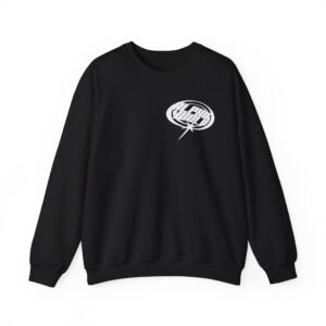 Alpha Wolf Chrome Unisex Heavy Blend™ Crewneck Sweatshirt