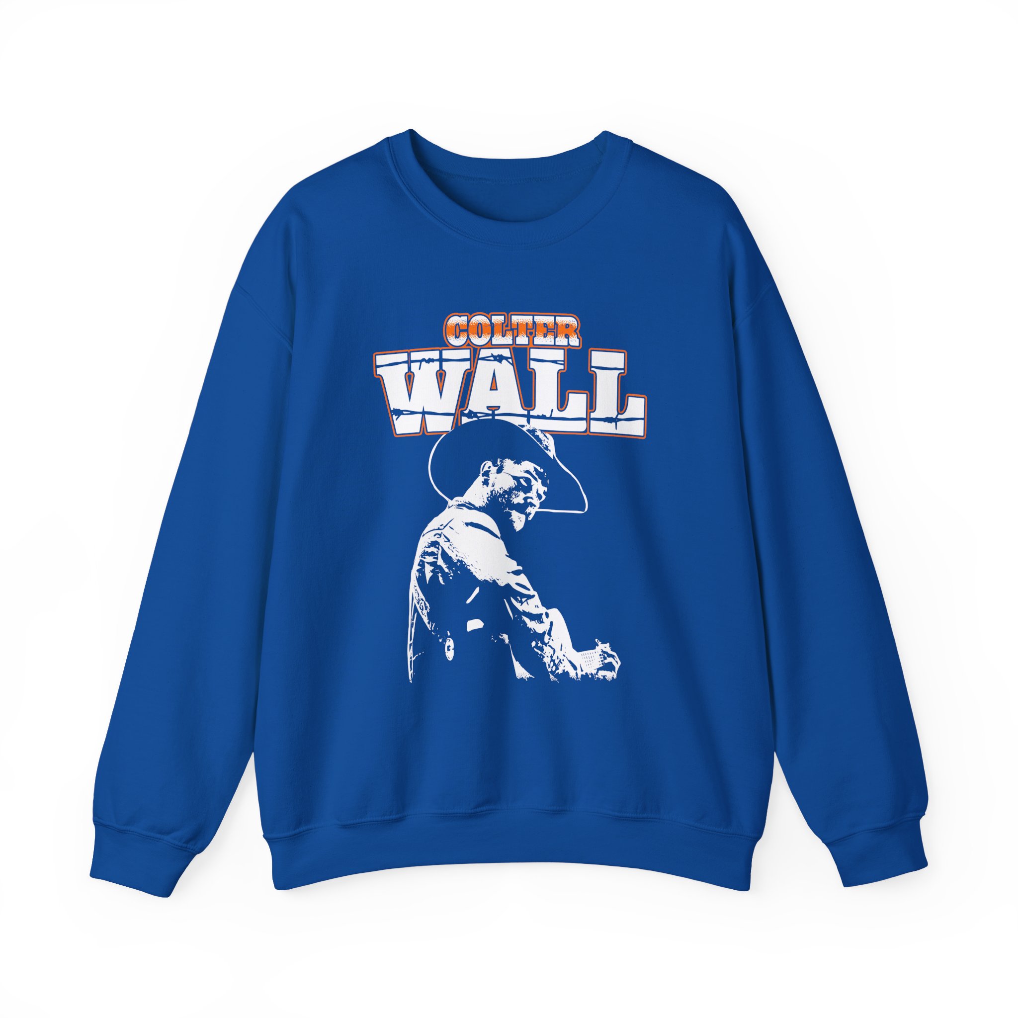 Colter Wall Barbed Wire Unisex Heavy Blend™ Crewneck Sweatshirt - Image 11