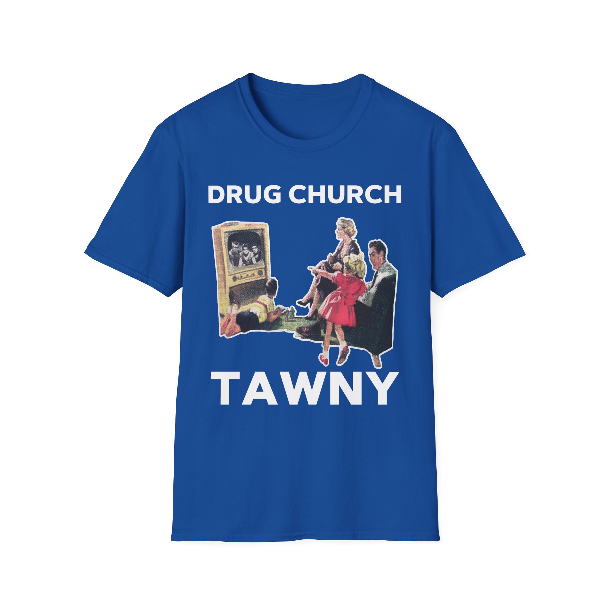 Drug Church TV Unisex Softstyle T-Shirt
