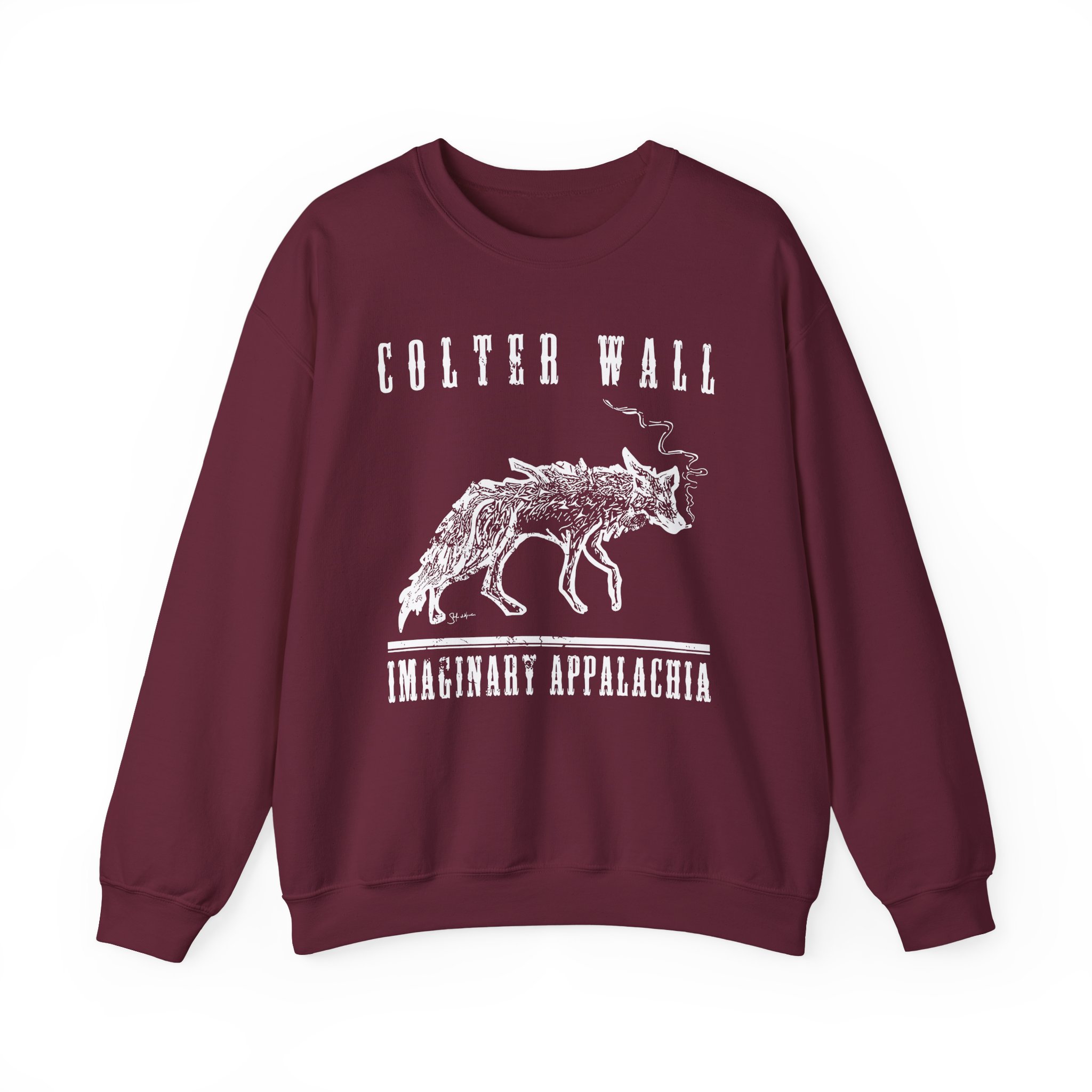 Colter Wall Imaginary Appalachia Unisex Heavy Blend™ Crewneck Sweatshirt - Image 3