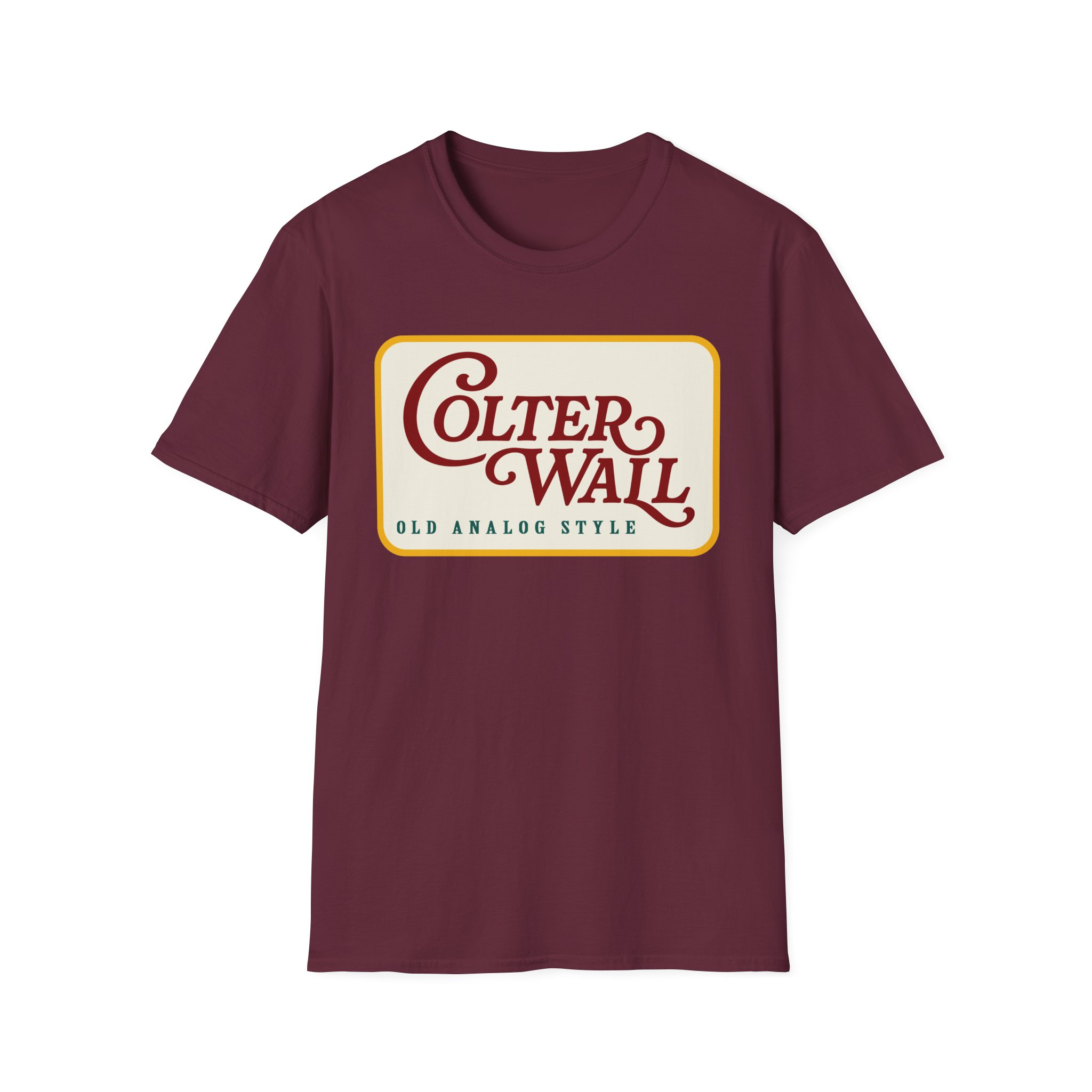 Colter Wall Old Analog Style Unisex Softstyle T-Shirt - Image 3