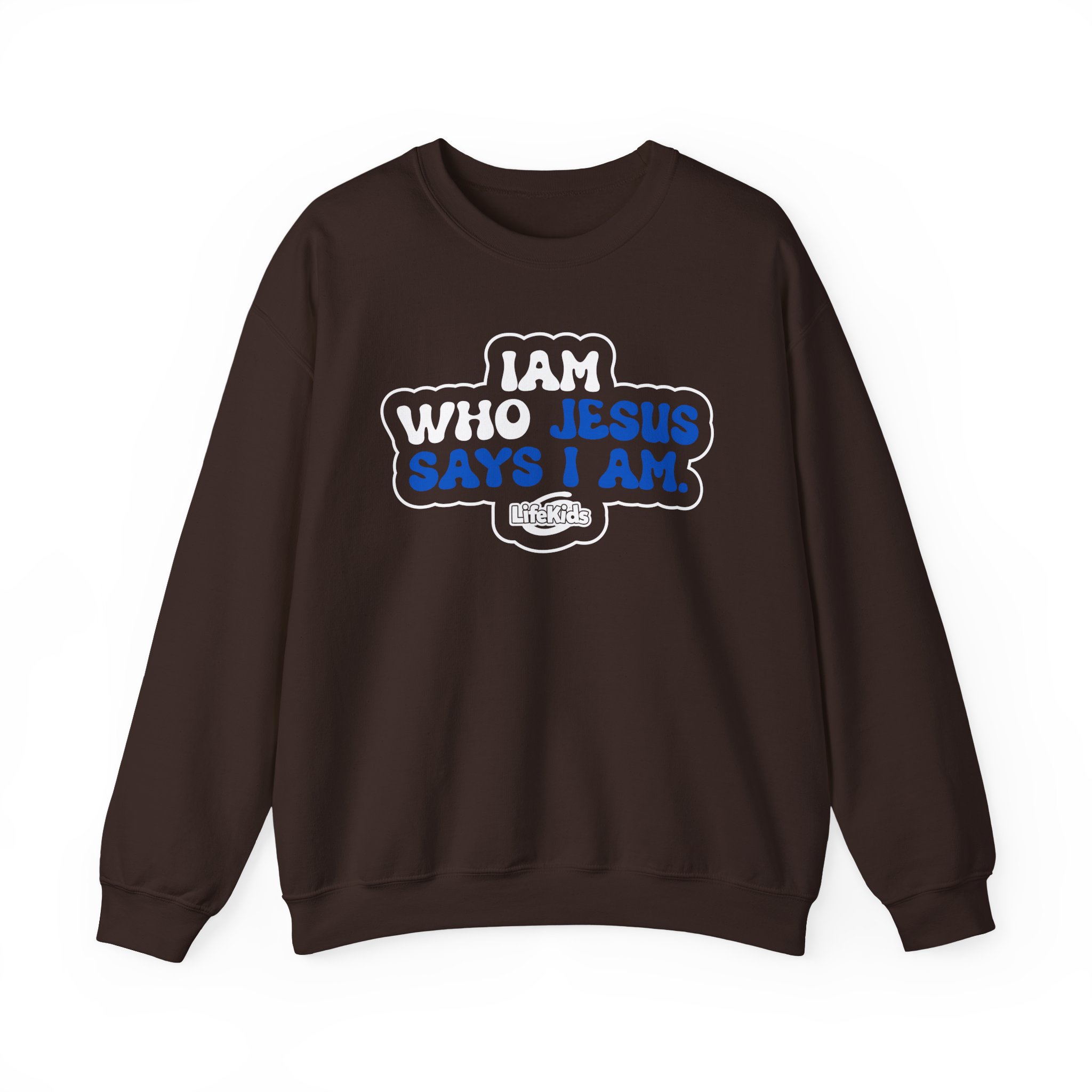 Life Church Jesus Says I Am Unisex Heavy Blend™ Crewneck Sweatshirt - Image 5