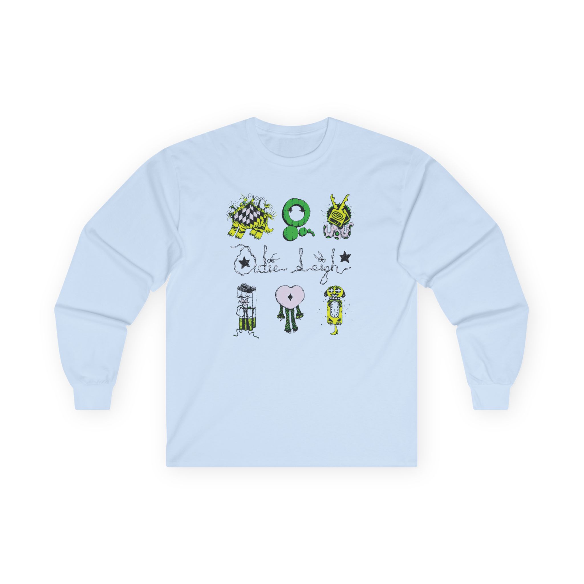 Odie Leigh Characters Unisex Ultra Cotton Long Sleeve Tee - Image 3