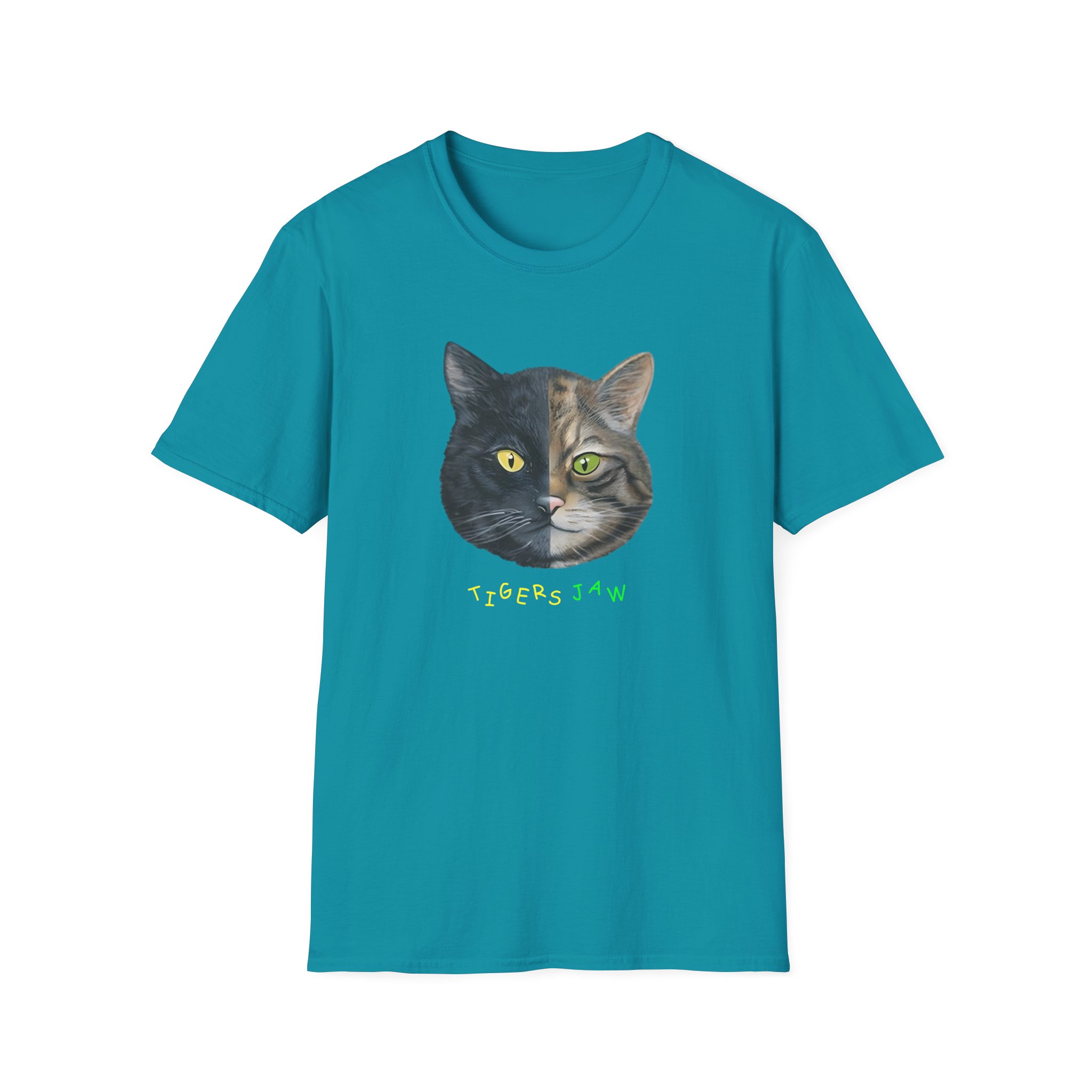 Tigers Jaw Cat Unisex Softstyle T-Shirt - Image 15