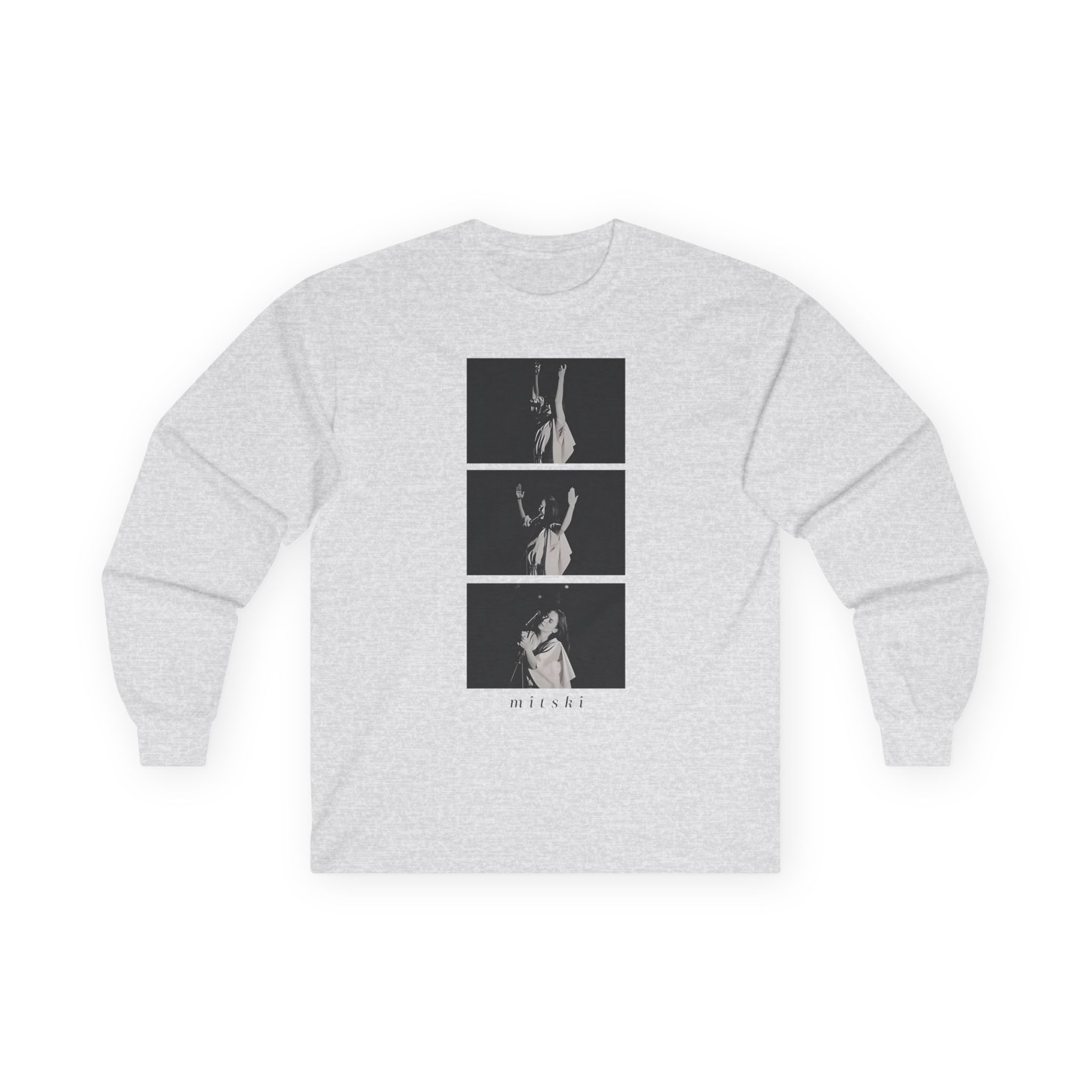 Mitski Photo Sequence Unisex Ultra Cotton Long Sleeve Tee - Image 3