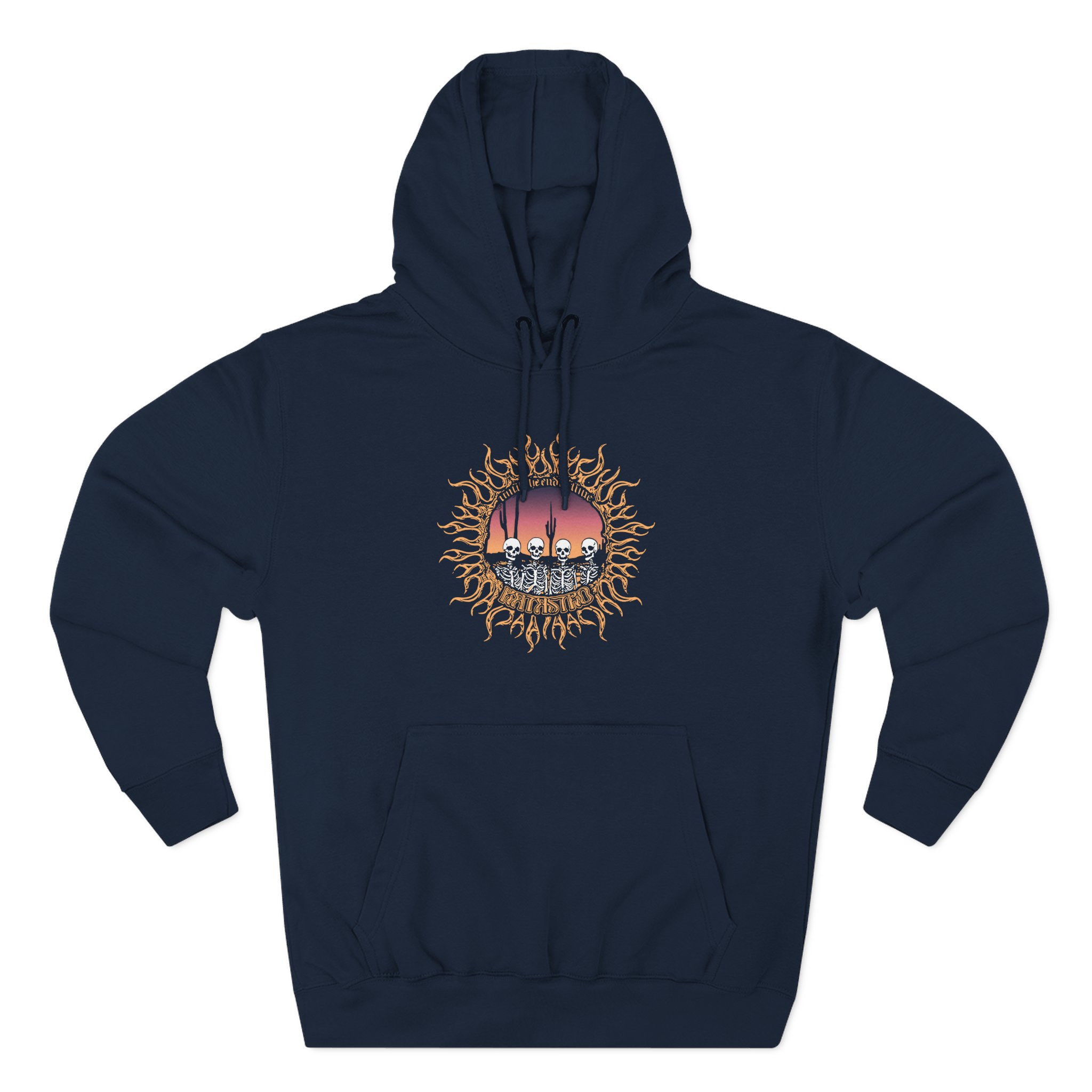 Katastro Desert Three-Panel Fleece Hoodie - Image 7