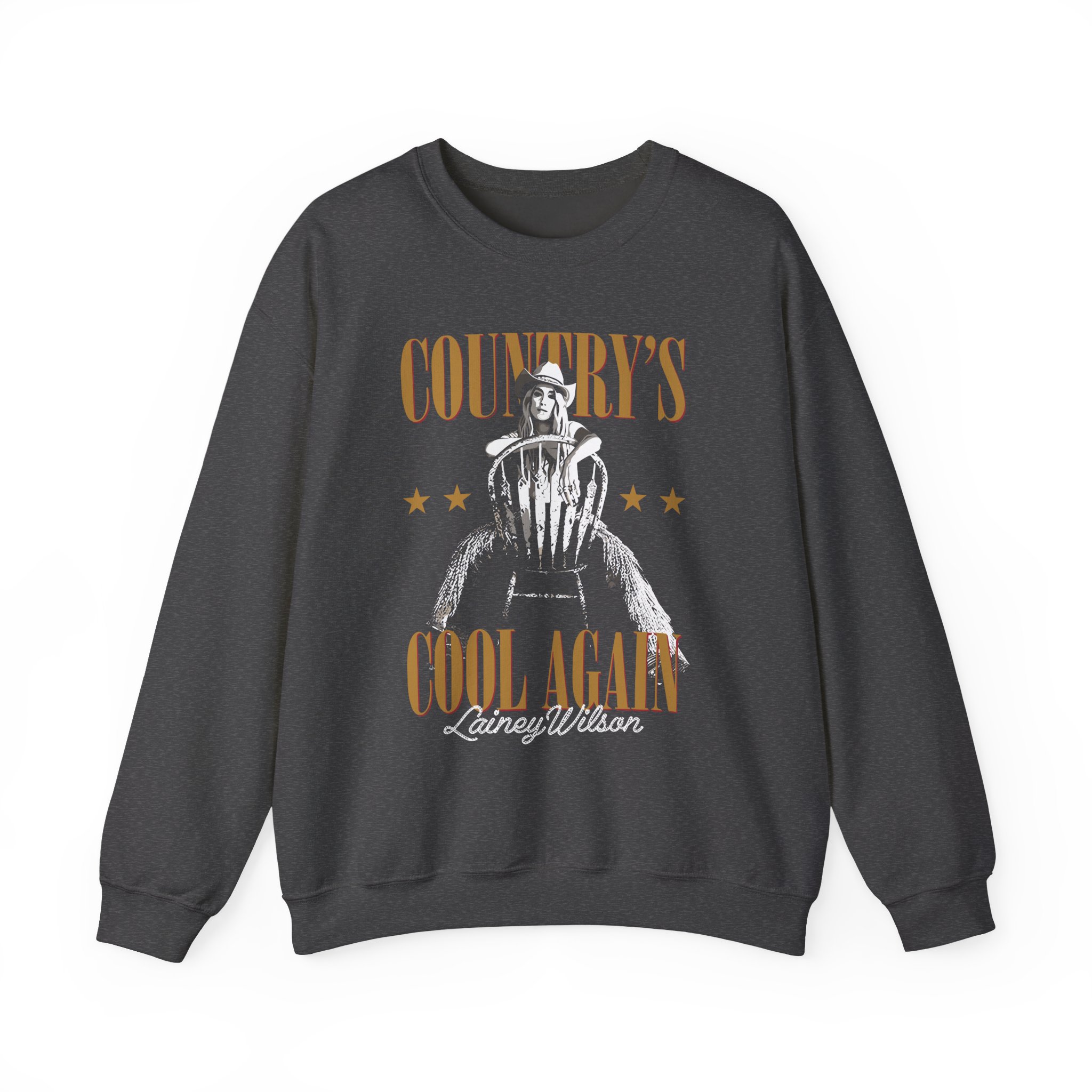 Lainey Wilson Country's Cool Again Unisex Heavy Blend™ Crewneck Sweatshirt - Image 13