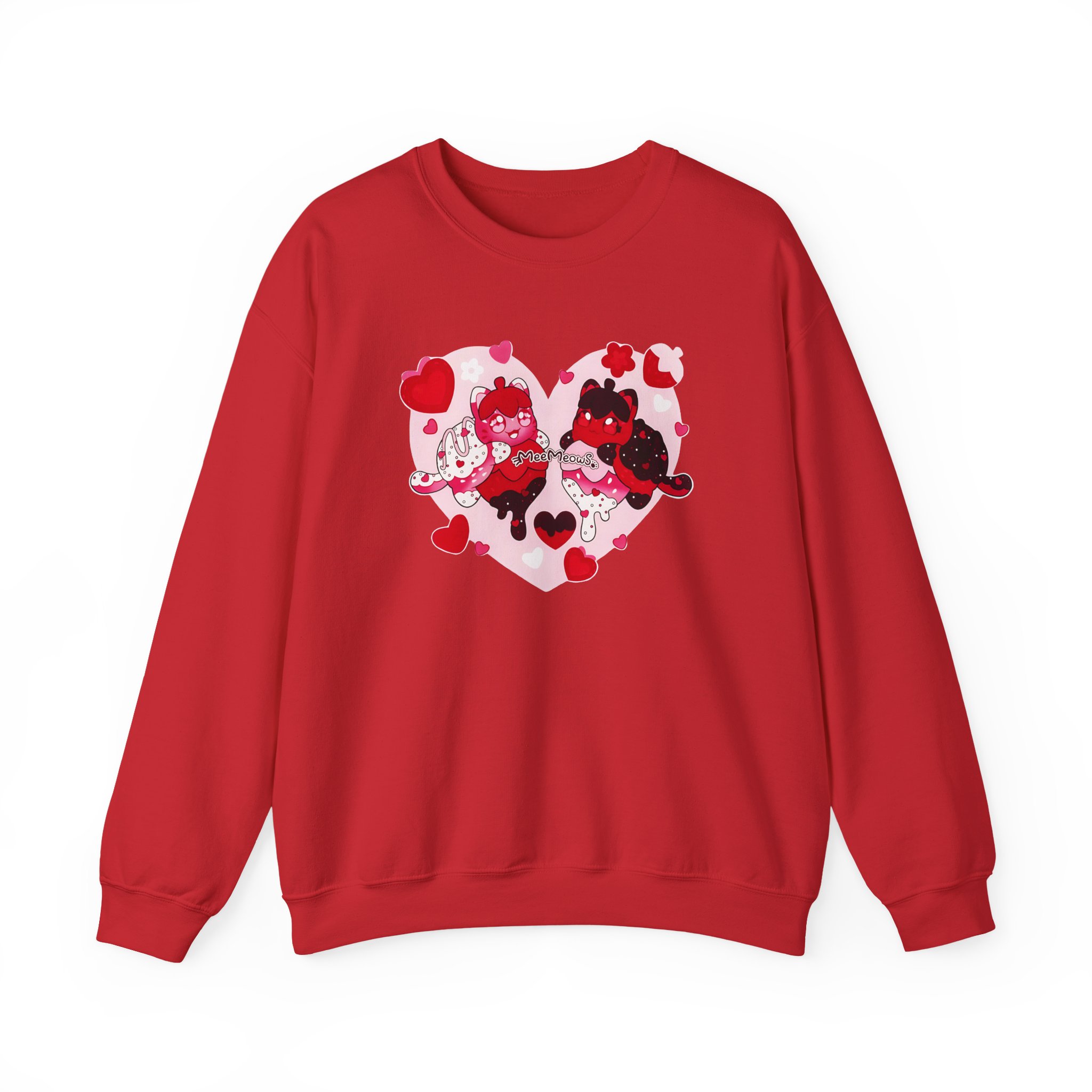 Aphmau Valentine's Day Unisex Heavy Blend™ Crewneck Sweatshirt - Image 21