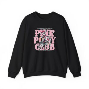 Chappell Roan Im Gonna Keep on Dancing Pink Pony Club Unisex Heavy Blend™ Crewneck Sweatshirt