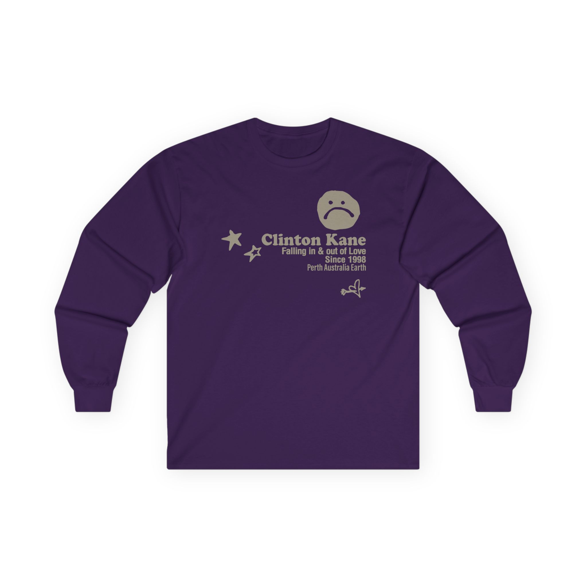 Clinton Kane Falling in & Out of Love Since 1998 Tour Unisex Ultra Cotton Long Sleeve Tee - Image 7