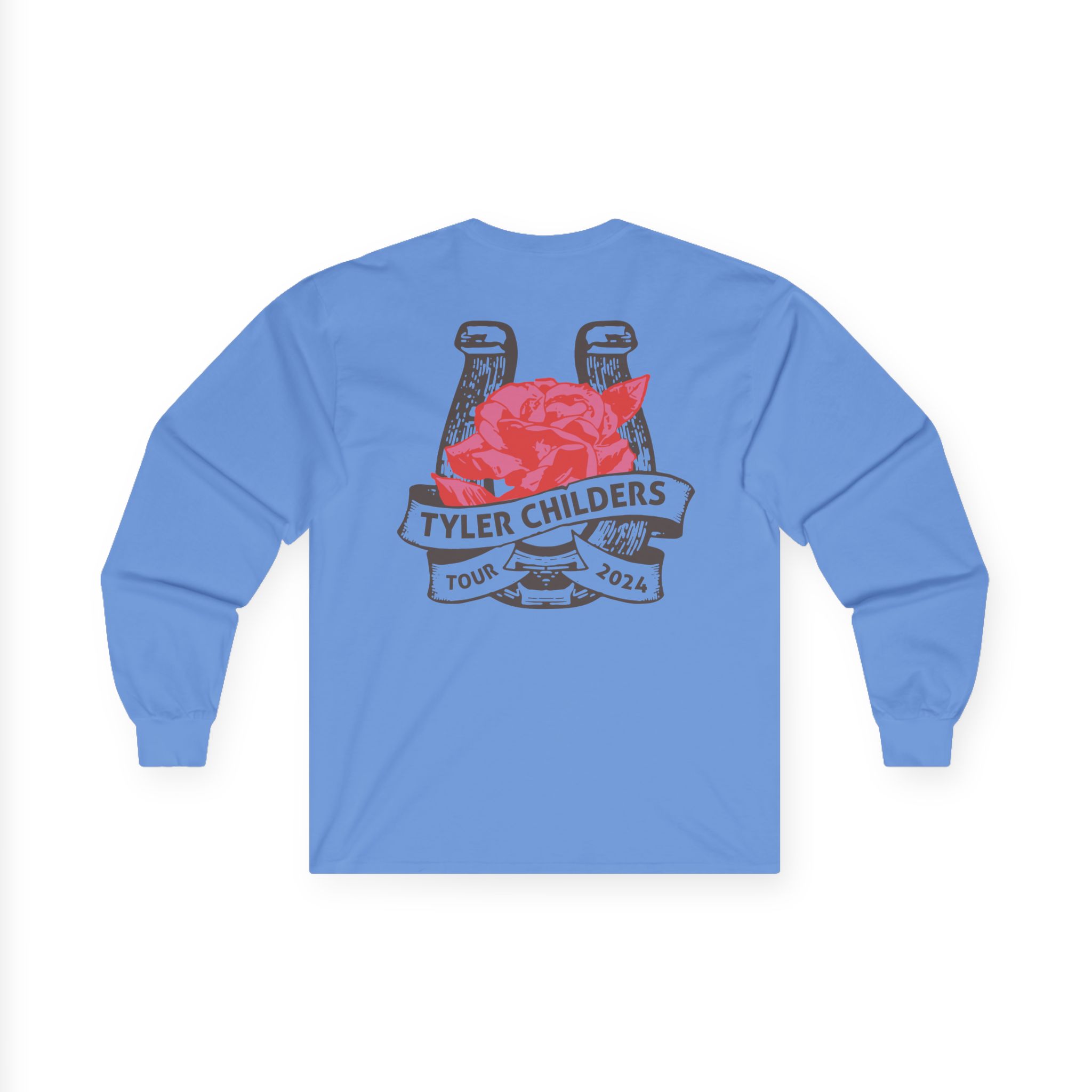 Tyler Childers Blue Muleshoe Unisex Ultra Cotton Long Sleeve Tee - Image 10