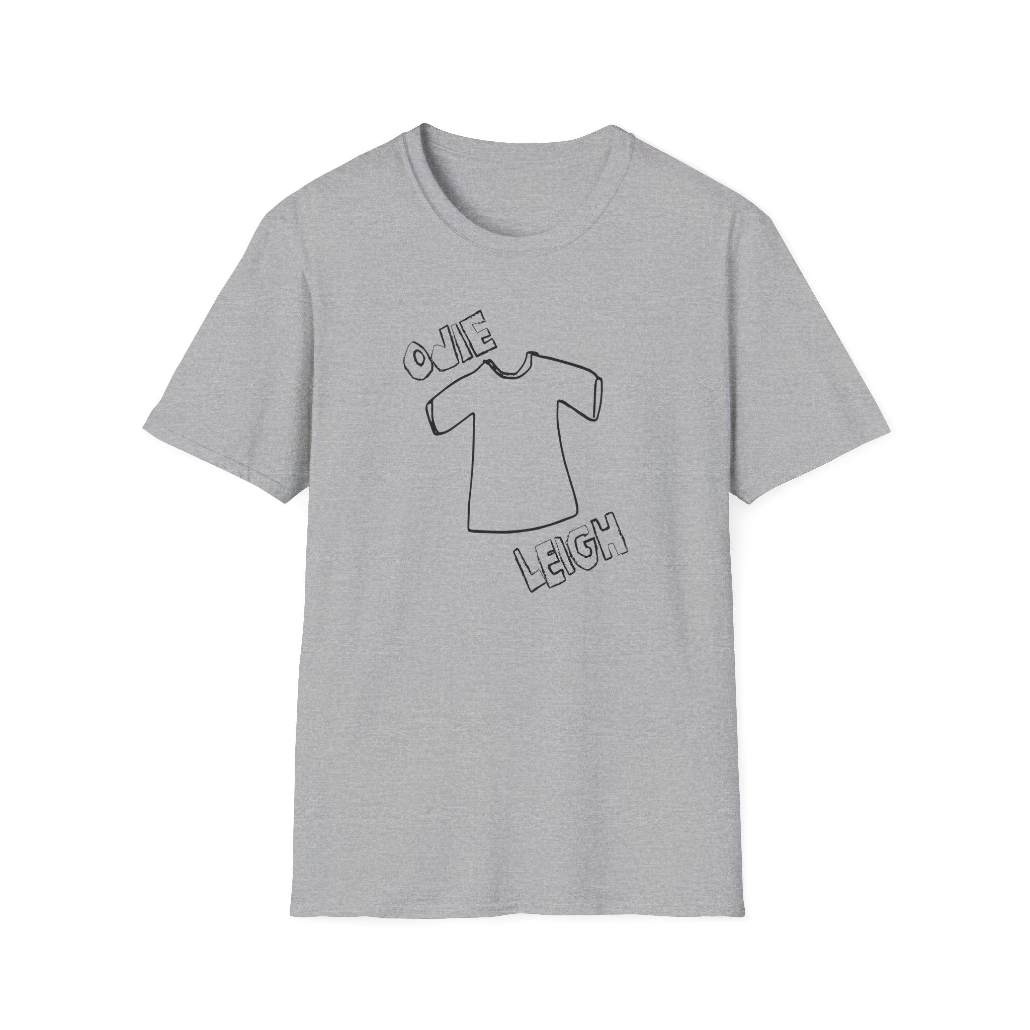 Odie Leigh My Name on a Unisex Softstyle T-Shirt - Image 7