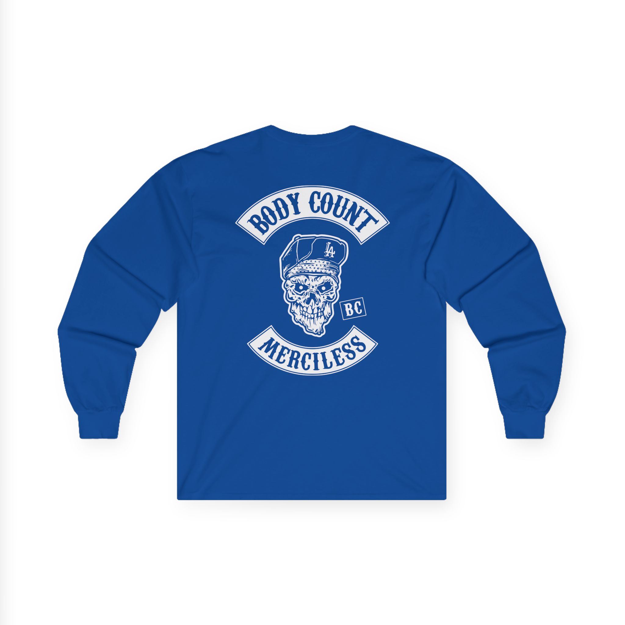 Body Count Biker Unisex Ultra Cotton Long Sleeve Tee - Image 10