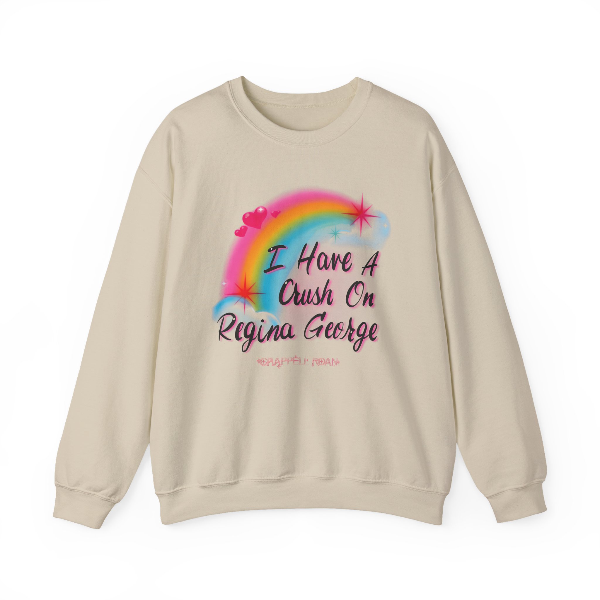 Chappell Roan Naked in Manhattan Airbrushed Unisex Heavy Blend™ Crewneck Sweatshirt - Image 5