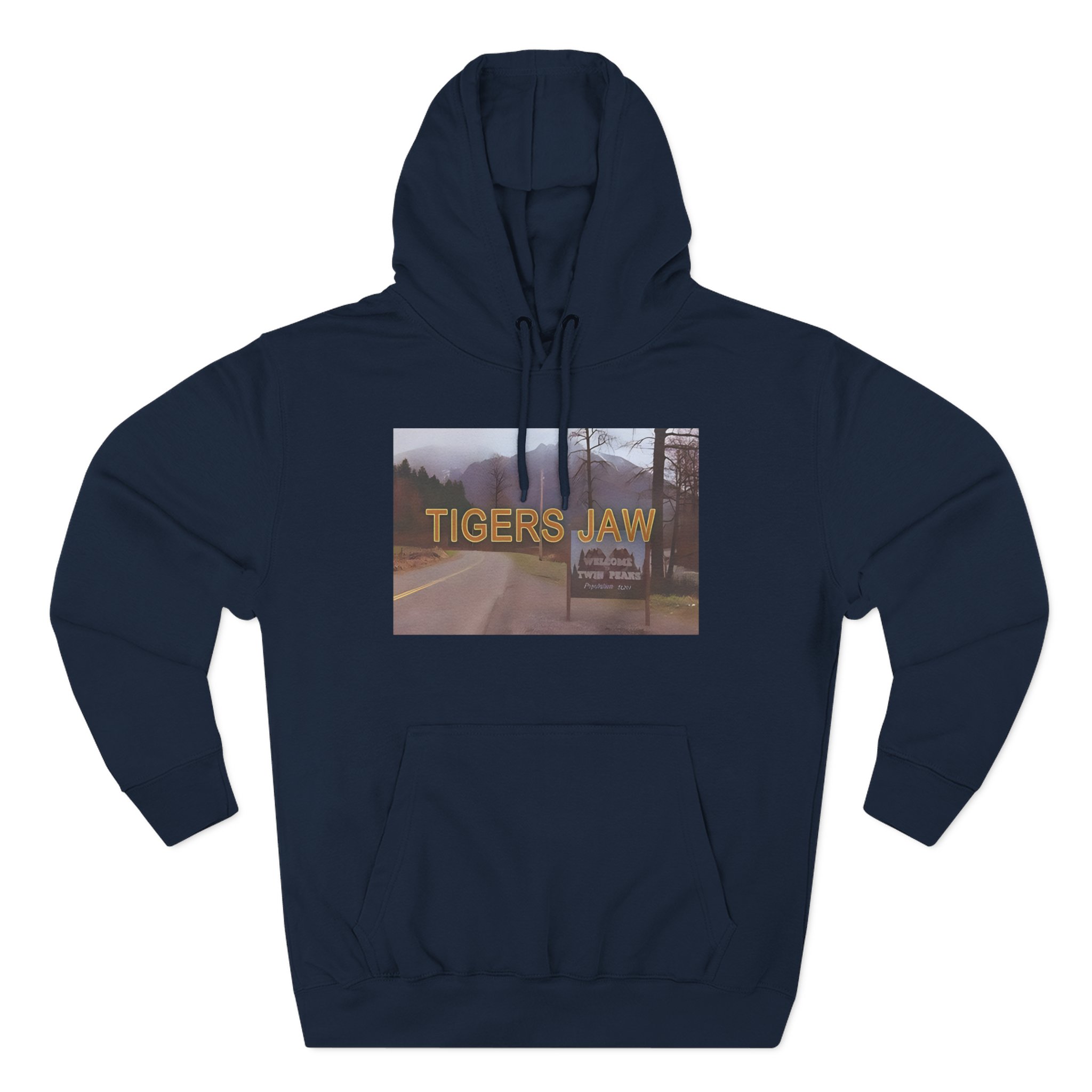 Tigers Jaw Twin Peaks Three-Panel Fleece Hoodie - Image 17
