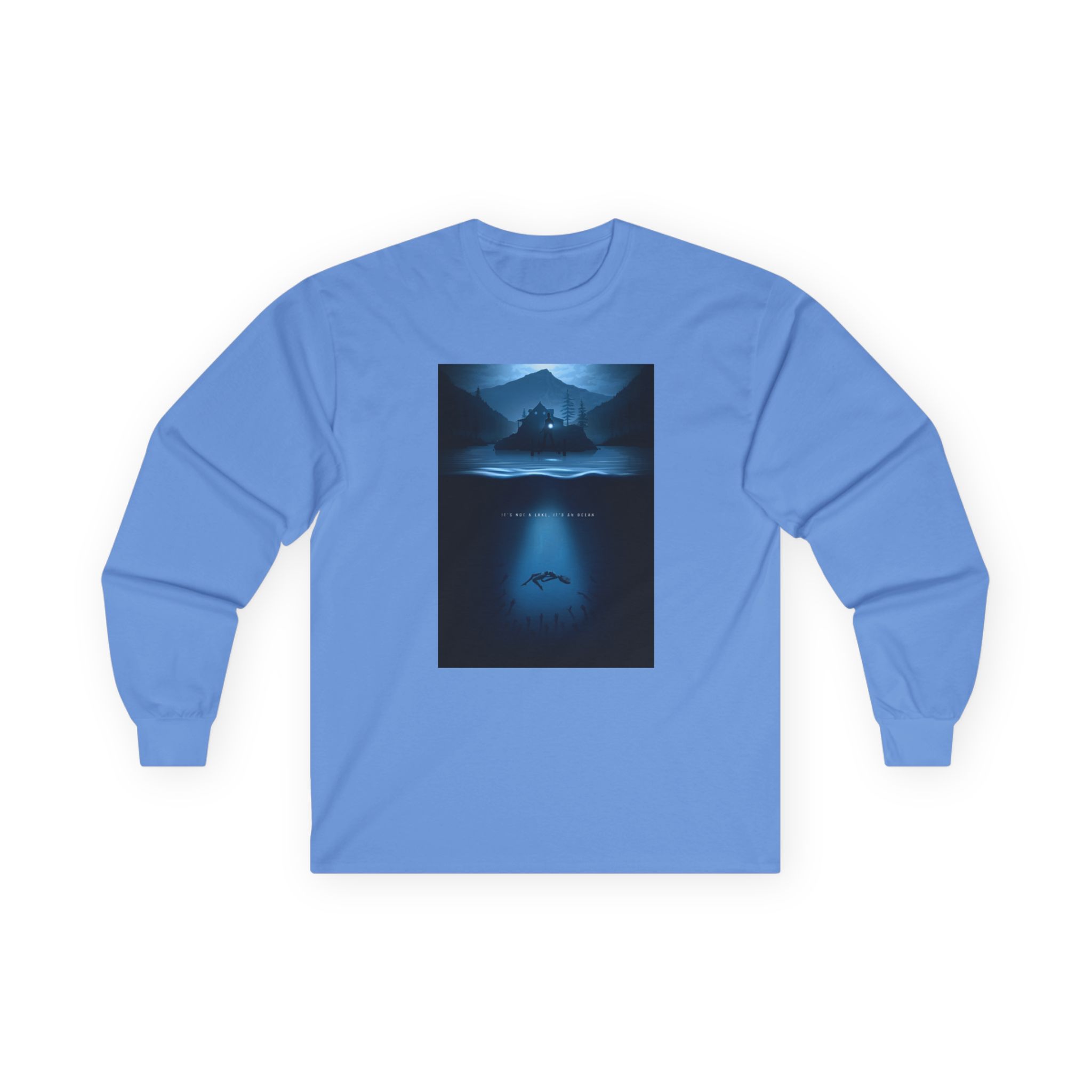 Alan Wake It’s not a lake it’s an ocean Unisex Ultra Cotton Long Sleeve Tee - Image 11