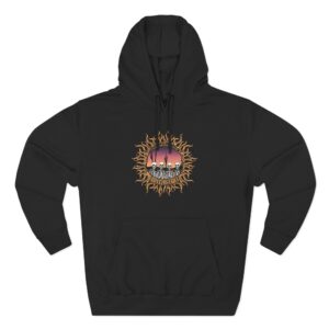 Katastro Desert Three-Panel Fleece Hoodie