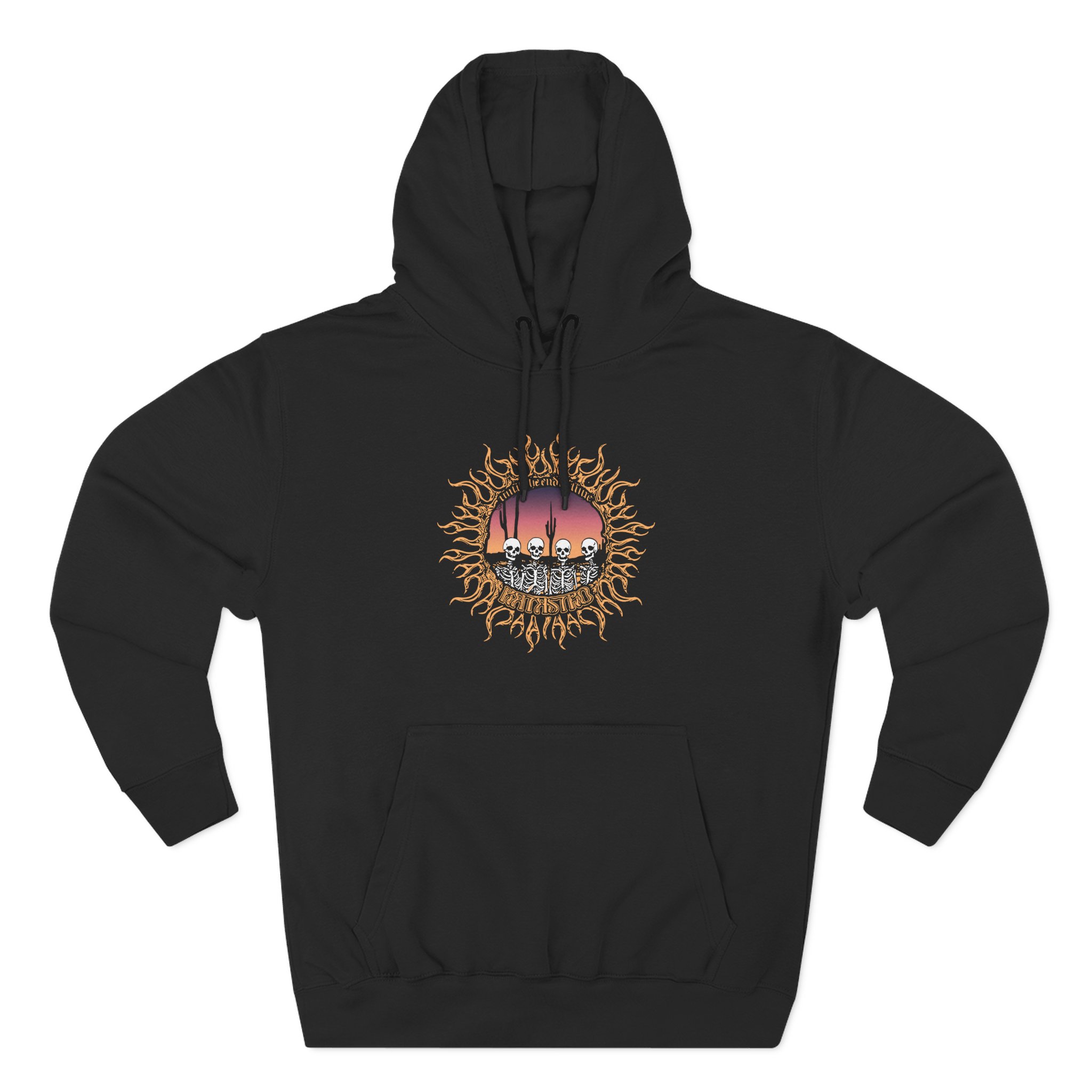 Katastro Desert Three-Panel Fleece Hoodie