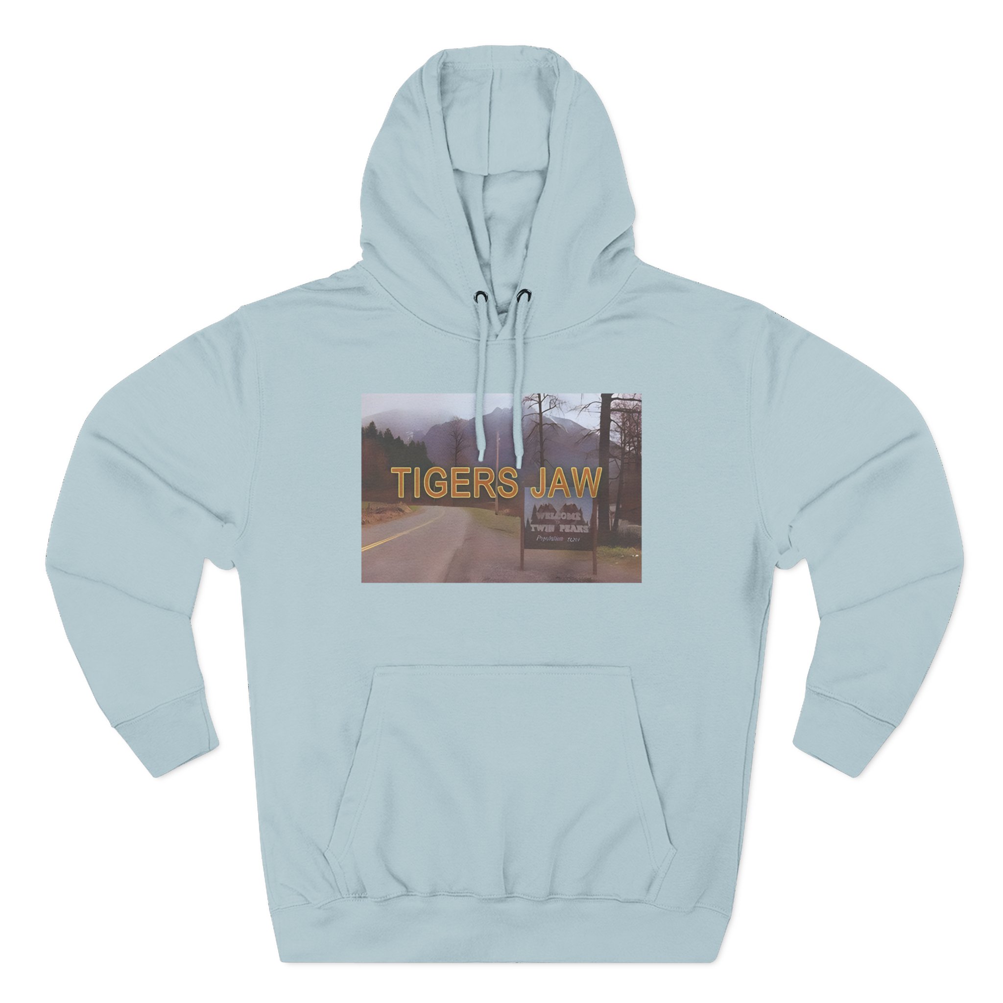 Tigers Jaw Twin Peaks Three-Panel Fleece Hoodie - Image 13
