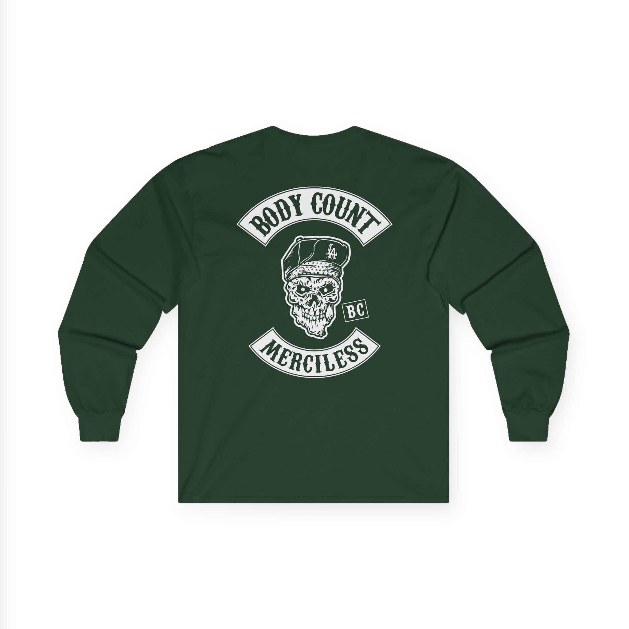 Body Count Biker Unisex Ultra Cotton Long Sleeve Tee - Image 6