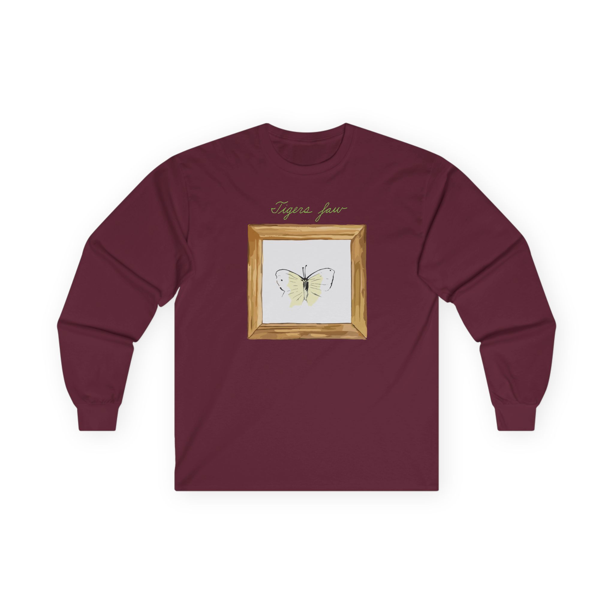 Tigers Jaw Moth Unisex Ultra Cotton Long Sleeve Tee - Image 3