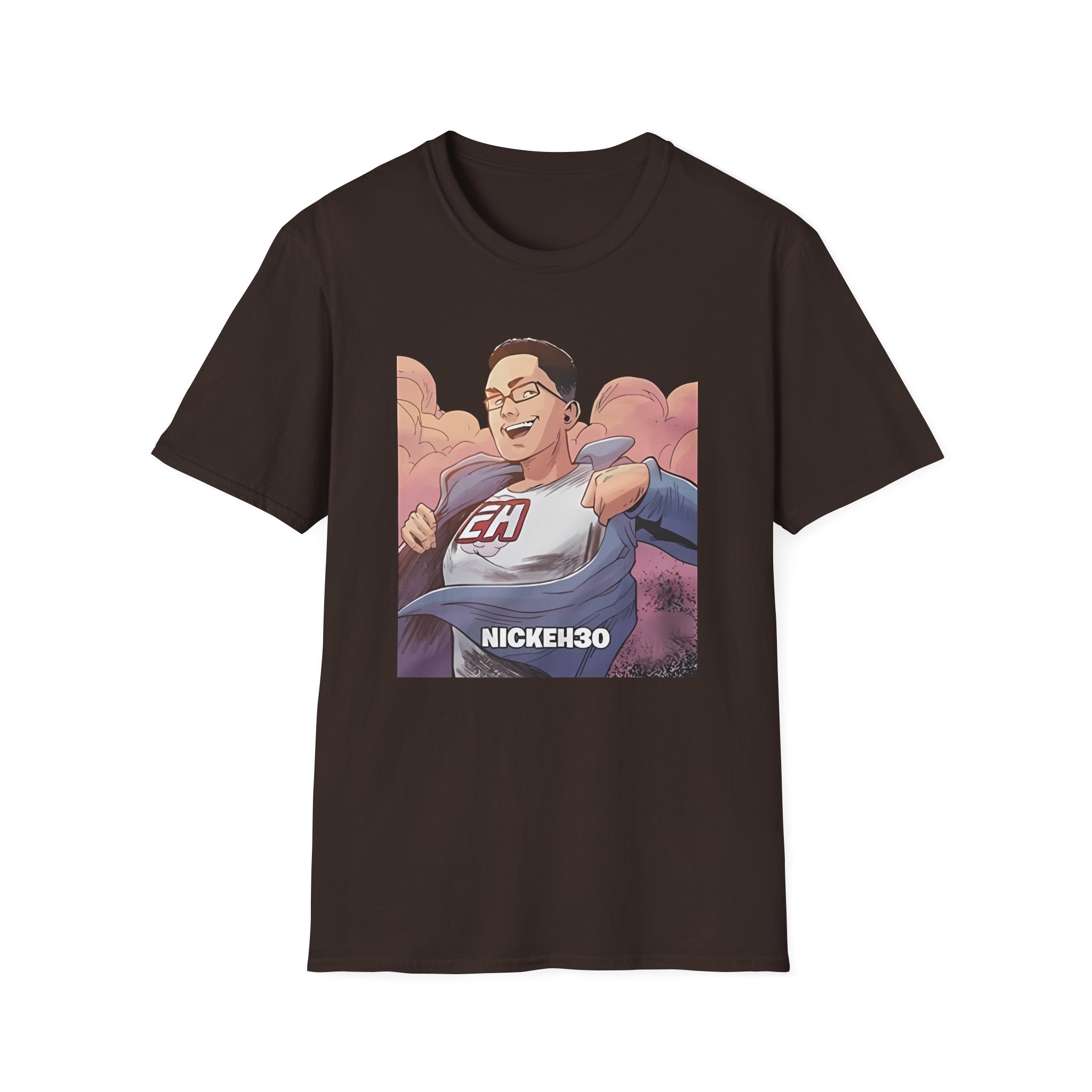 Nick Eh 30 Superhero Unisex Softstyle T-Shirt - Image 3