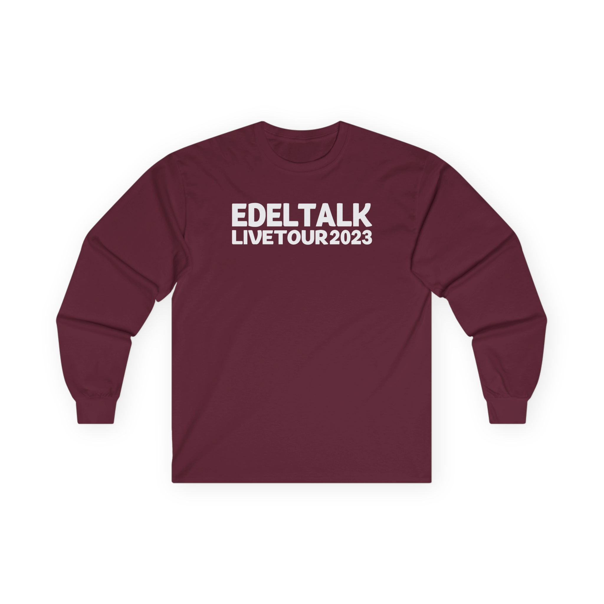 Edeltalk Podcast Livetour 2023 Unisex Ultra Cotton Long Sleeve Tee - Image 3