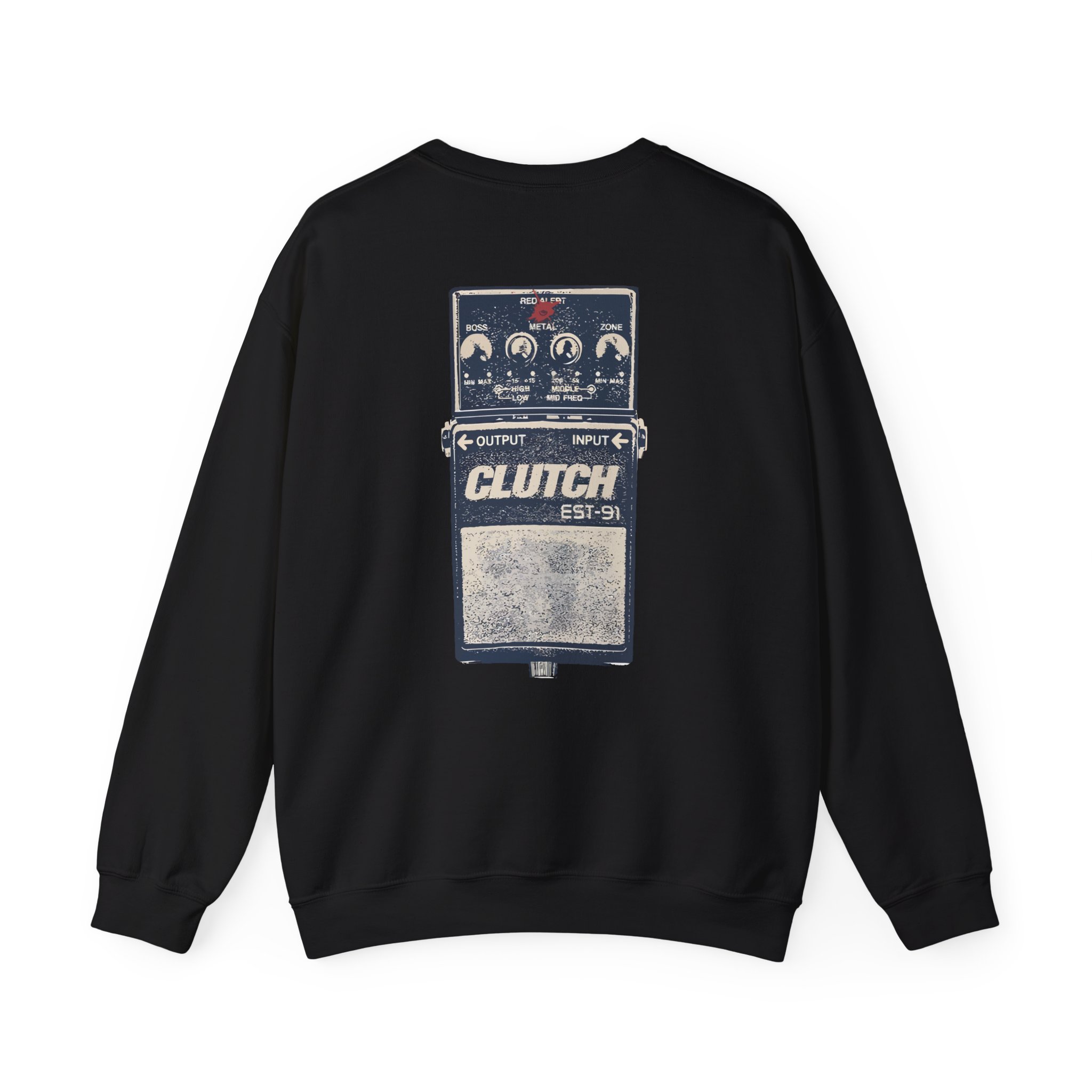 Clutch Red Alert Unisex Heavy Blend™ Crewneck Sweatshirt - Image 2