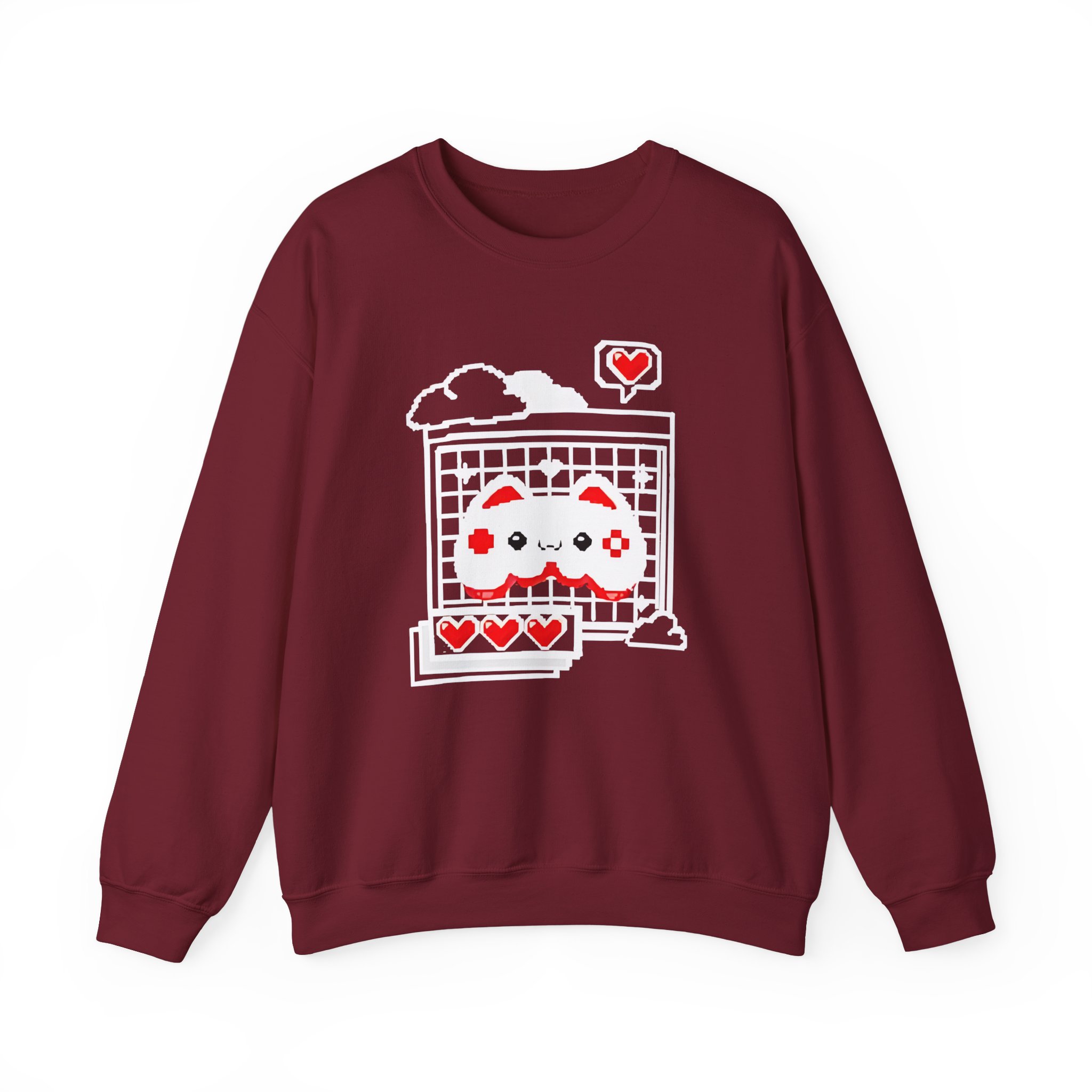 Aphmau Gamer Cat Unisex Heavy Blend™ Crewneck Sweatshirt - Image 25