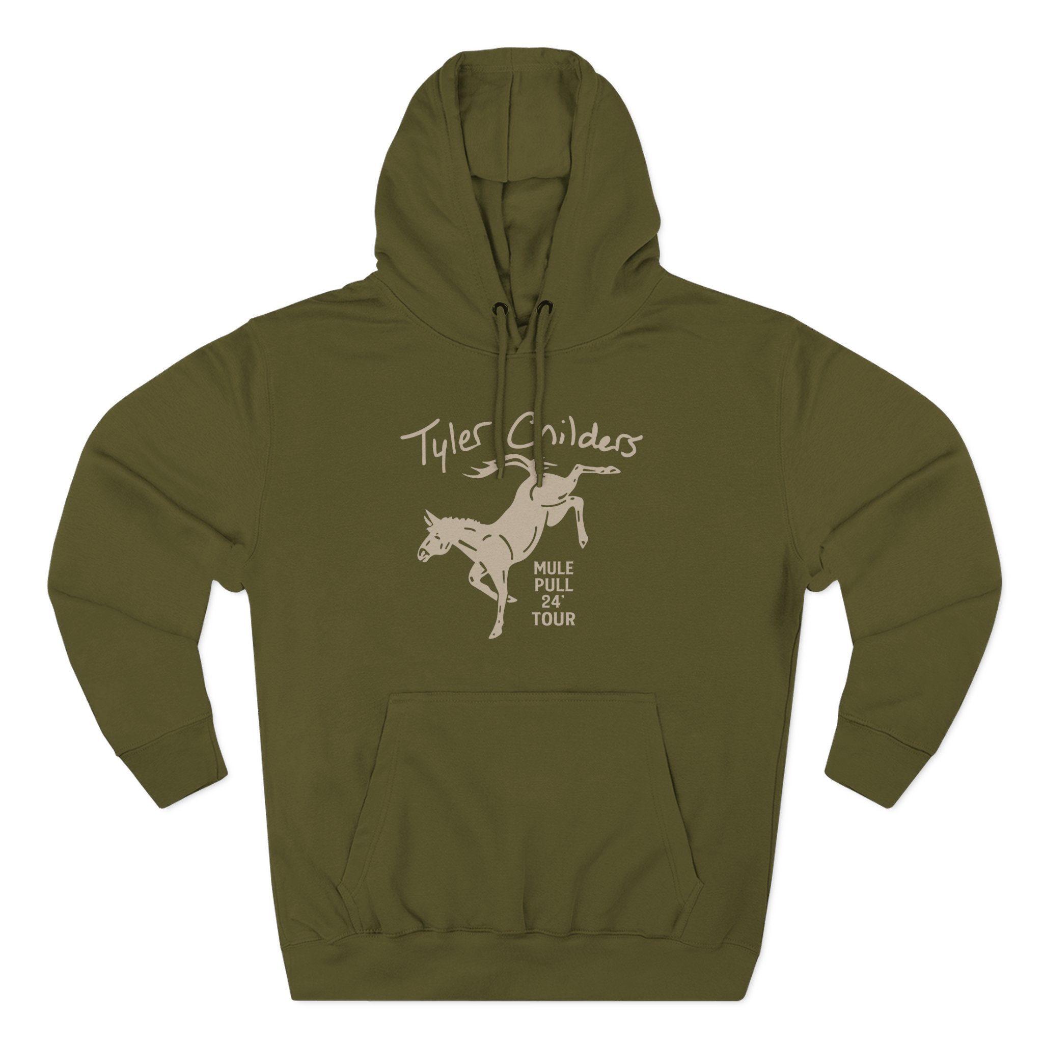 Tyler Childers Mule Kick Three-Panel Fleece Hoodie - Image 5