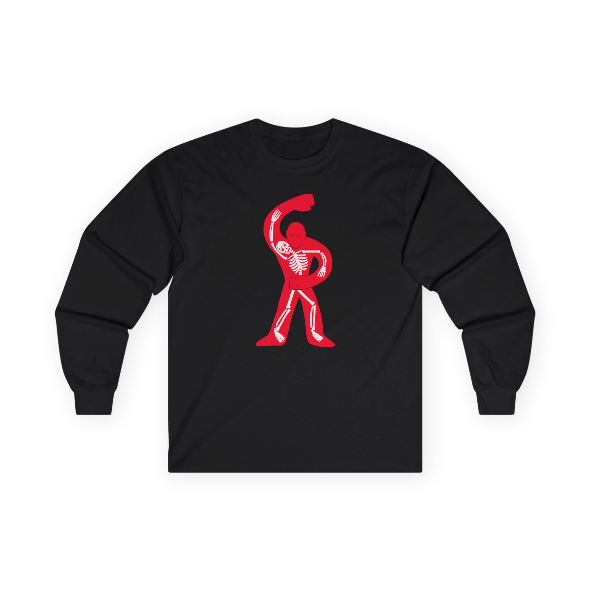 Lord Huron Dancing Skeleton Unisex Ultra Cotton Long Sleeve Tee - Image 3