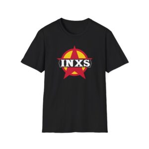 Inxs Vintage Star Logo Unisex Softstyle T-Shirt