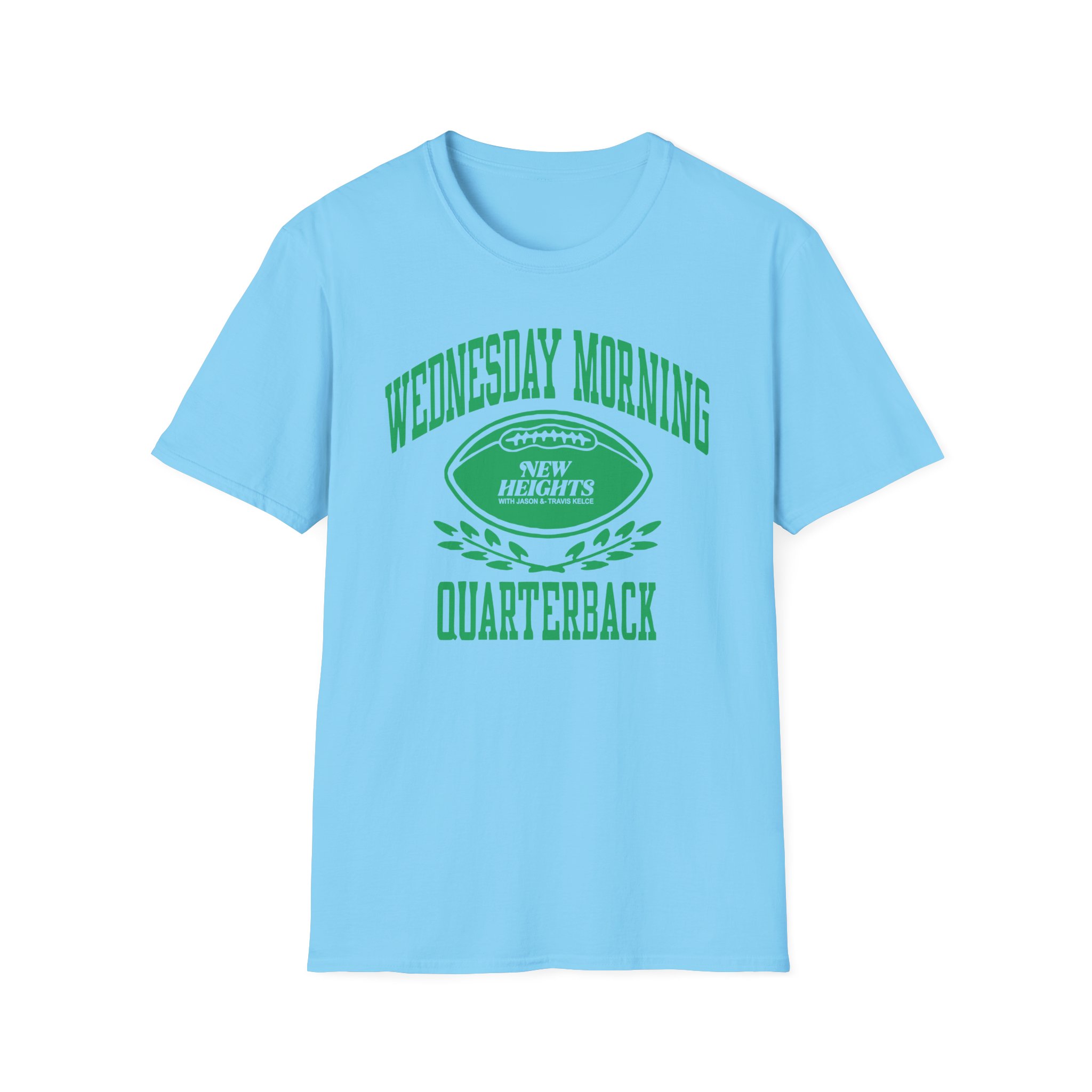 New Heights Wednesday Morning Quarterback Unisex Softstyle T-Shirt - Image 19