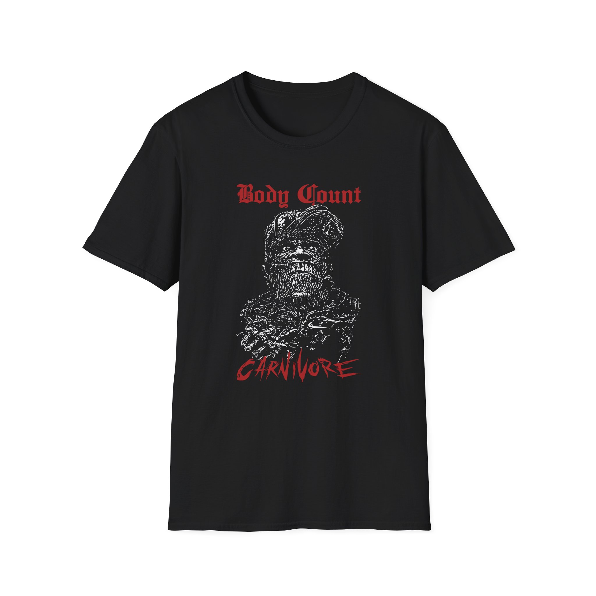 Body Count Carnivore Album Ice Unisex Softstyle T-Shirt
