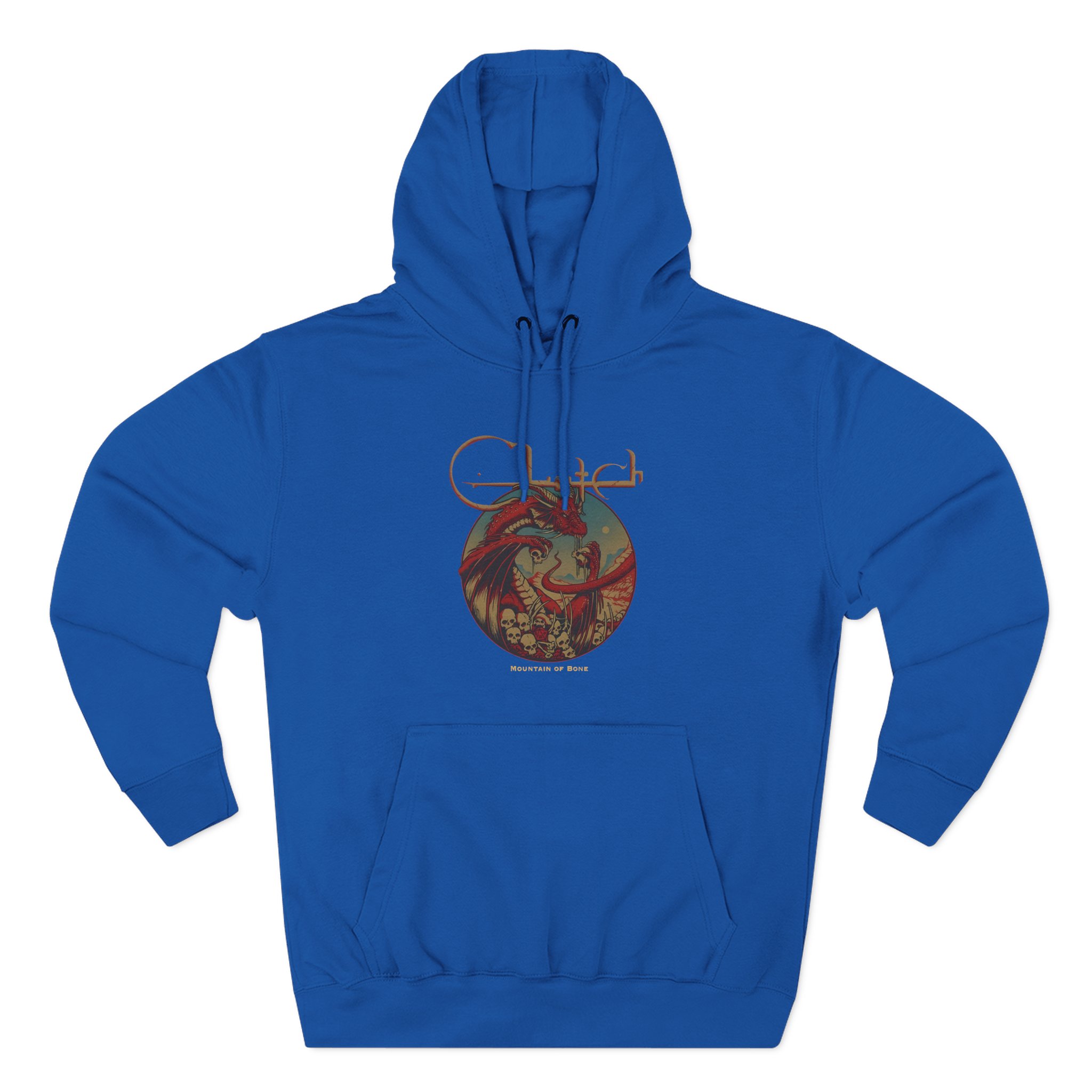 Clutch Mountain Of Bone Three-Panel Fleece Hoodie - Image 11